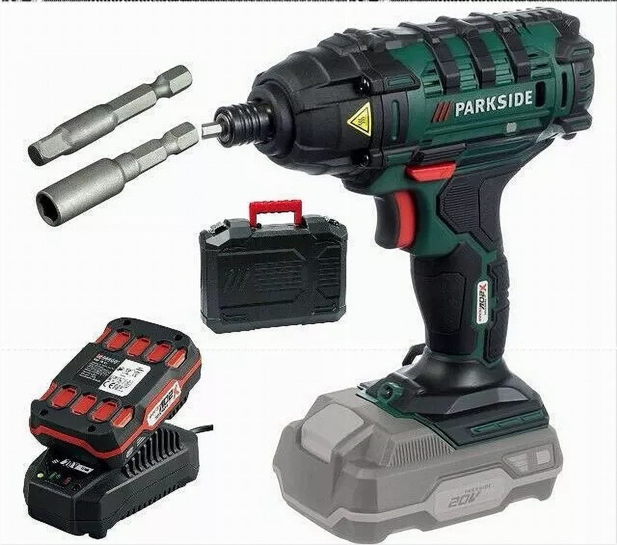 Parkside Akku-Drehschlagschrauber Akku-Drehschlagschrauber PDSSA 20-Li (mit Akku 2 Ah / Ladegerät)