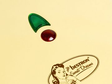 bestron Donut-Maker ADM218SD Sweet Dreams, 700 W, im Retro Design, Antihaftbeschichtung, Gelb
