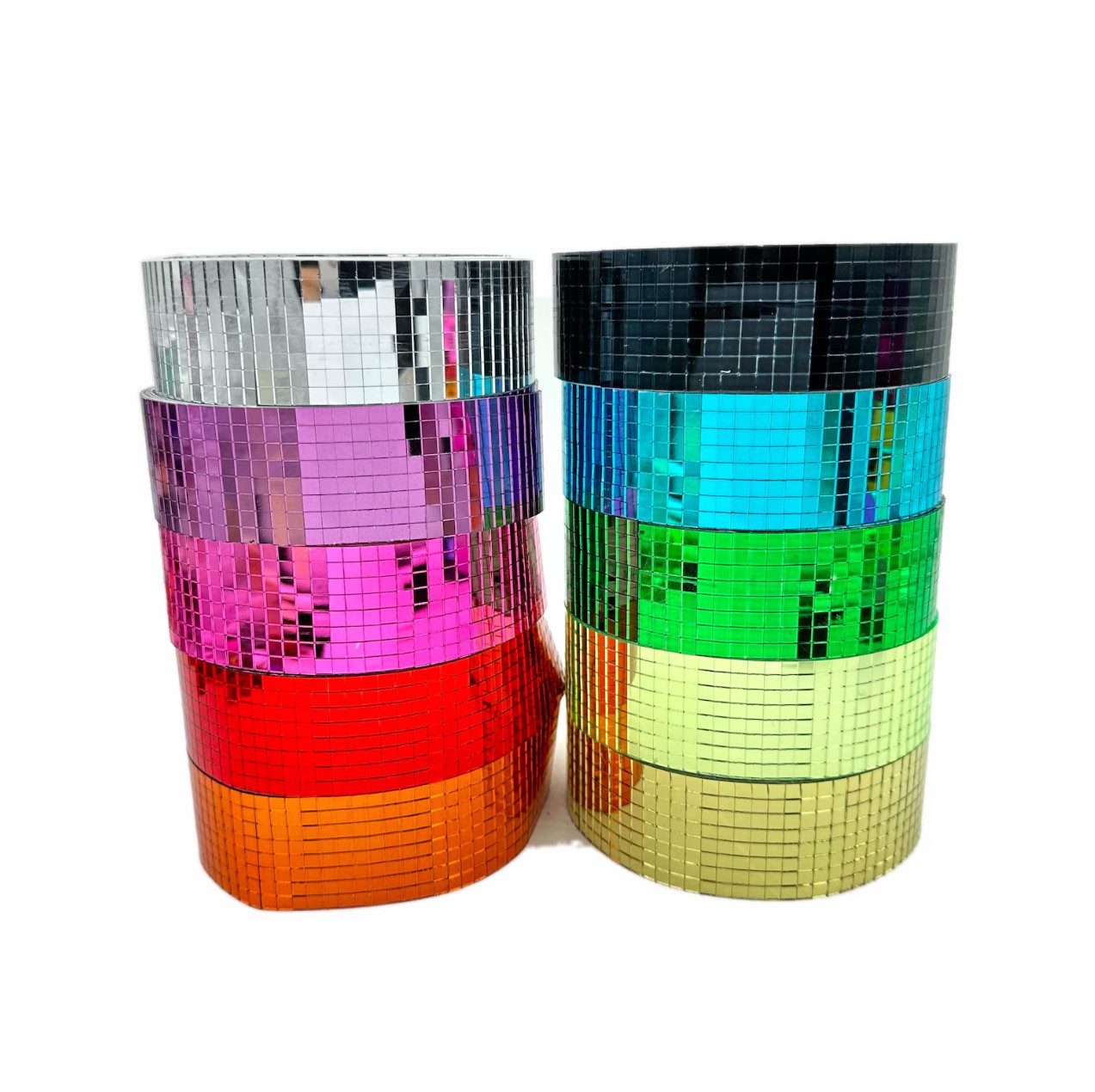 Armena Spiegelfliesen selbstklebende Mosaikfliesen aus Echtglas 10 m Basteln Glasspiegel