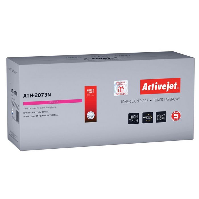 Activejet ATH-2073N Ersatz für HP 117A 2073A; 700 Seiten; magenta Tintenpatrone (Supreme)