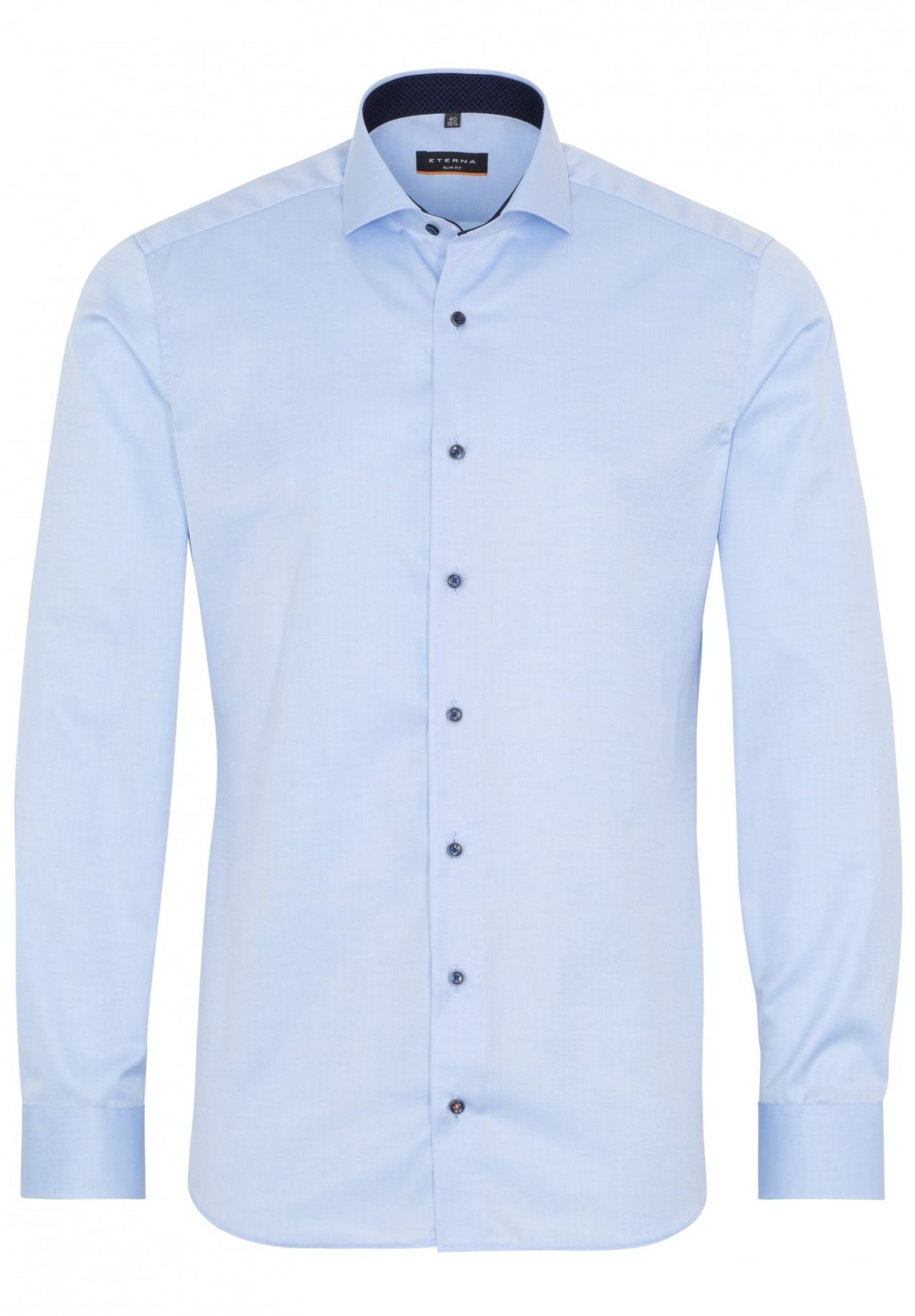 Eterna Langarmhemd Slim Fit slim fitHaifisch