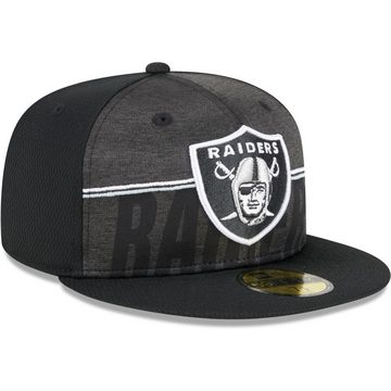 New Era Fitted Cap 59Fifty NFL TRAINING Las Vegas Raiders