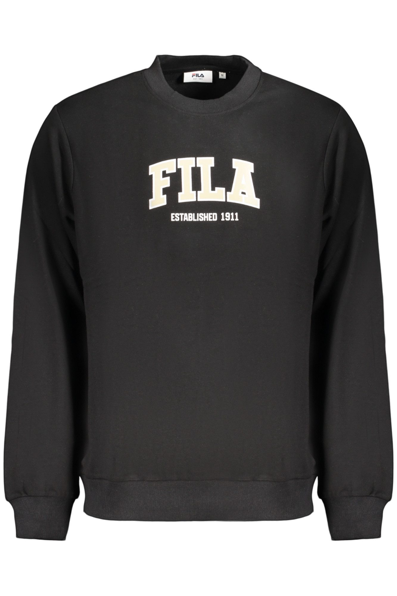 Fila Sweatshirt Herren Sweatshirt Schwarz Regular Fit -