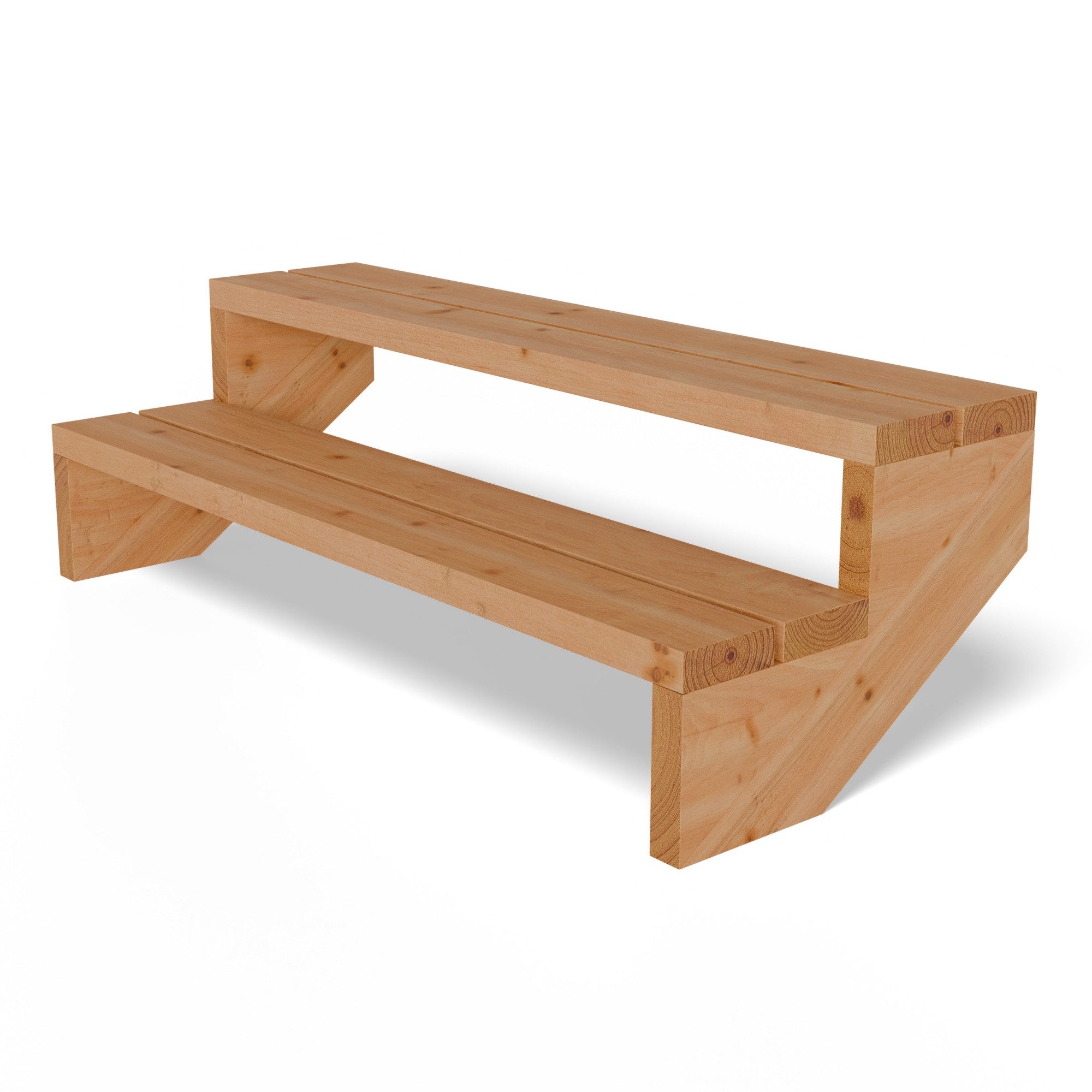 Gartenwelt Riegelsberger Außentreppe Terrassentreppe aus Lärche günstig online kaufen