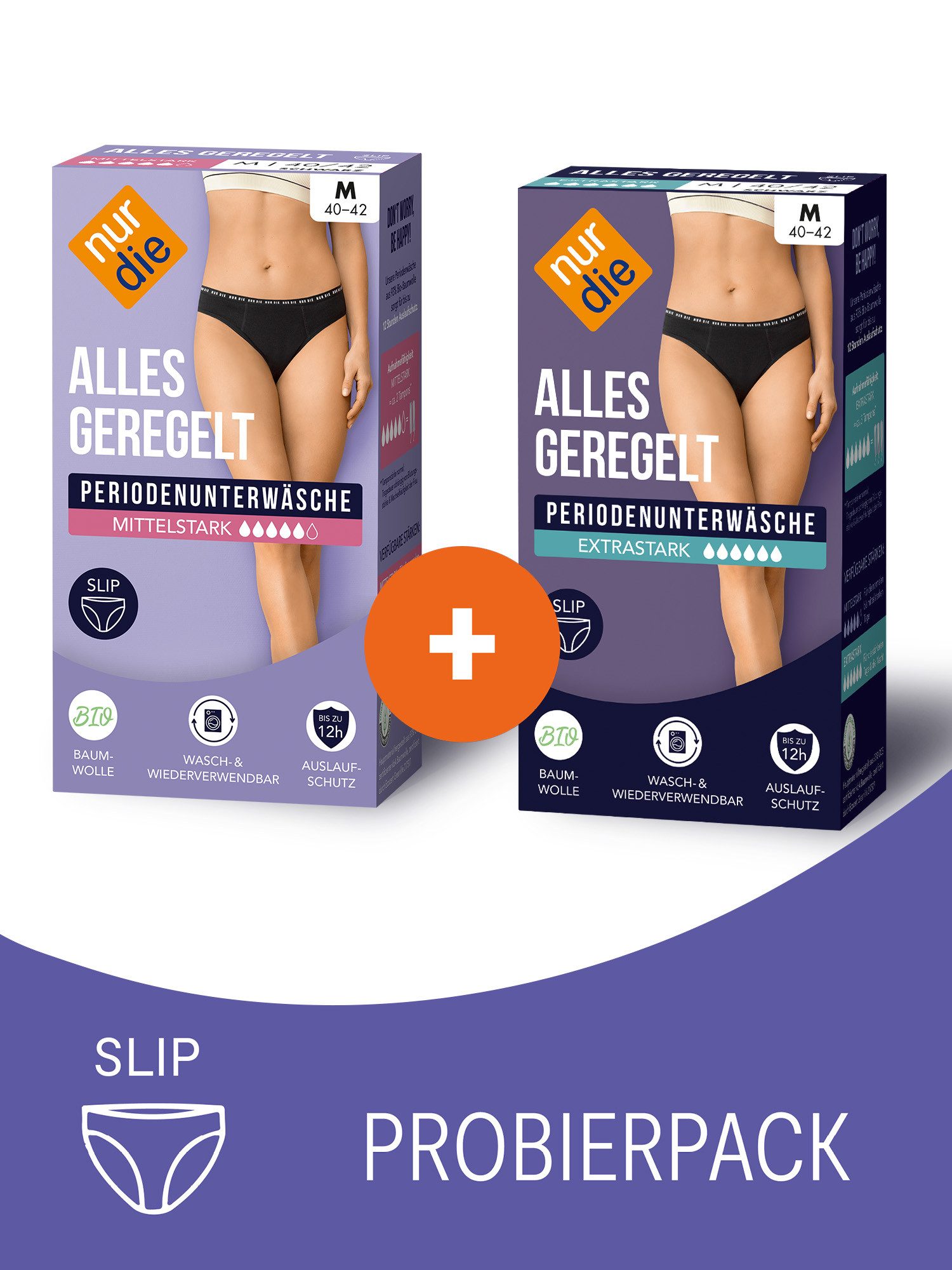 Periodenslip Alles Geregelt Probierpack Slip mittelstark extrastark