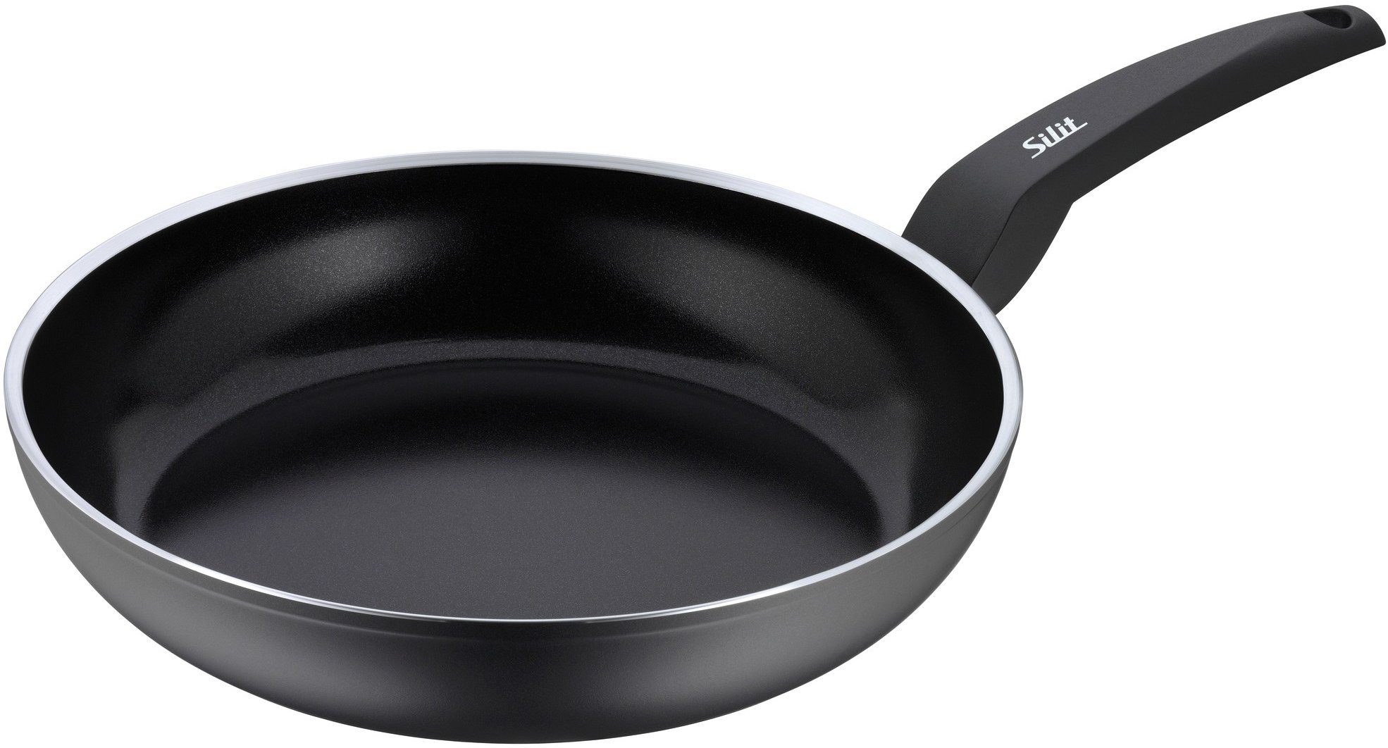 Silit Bratpfanne Messino Induktion mit Antihaftbeschichtung, Aluminium (1-tlg), für alle Herdaten geeignet, Made in Italy