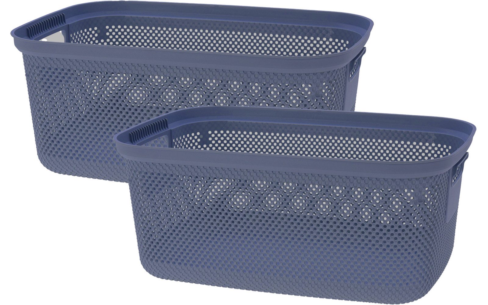 Koopman Wäschekorb Einkaufskorb Wäschewanne Korb Box günstig online kaufen