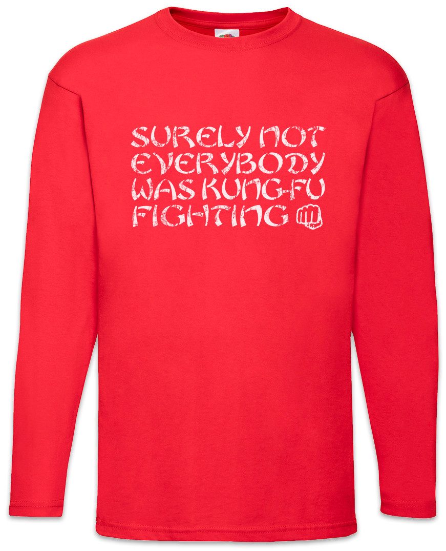 Langarmshirt Kung-Fu Fighting Langarm T-Shirt Martial Arts Kung Bruce Fu Fight Lee
