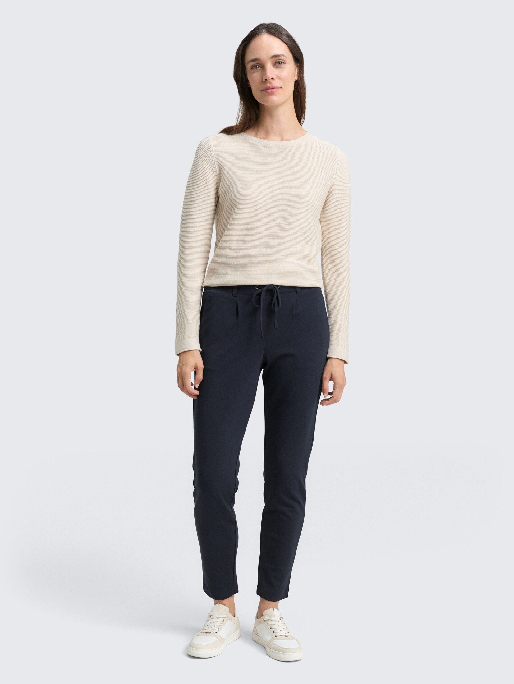 TOM TAILOR 7/8-Hose Loose Fit Stoffhose günstig online kaufen