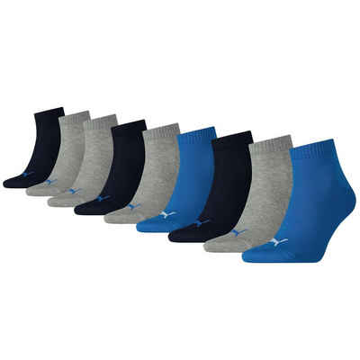 PUMA Kurzsocken Unisex Socken, 9er Pack - Sport Quarter Sock, ECOM