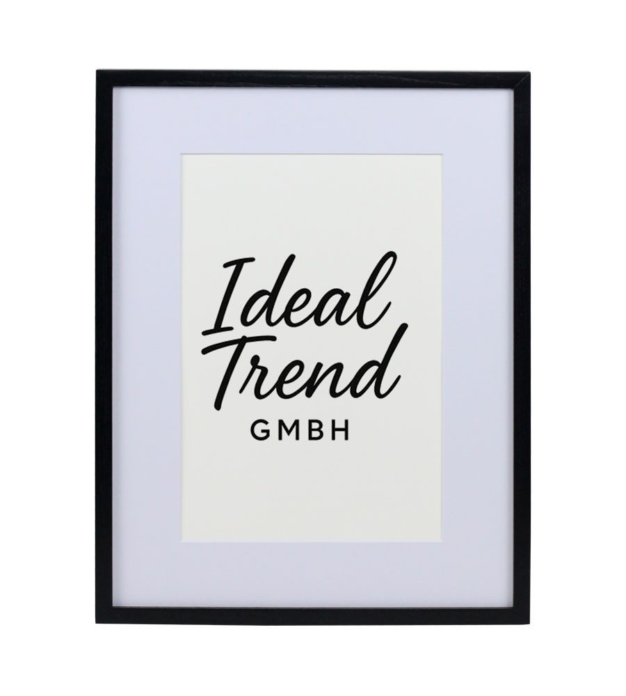 IDEAL TREND Bilderrahmen Bilderrahmen Massivholz Eiche günstig online kaufen