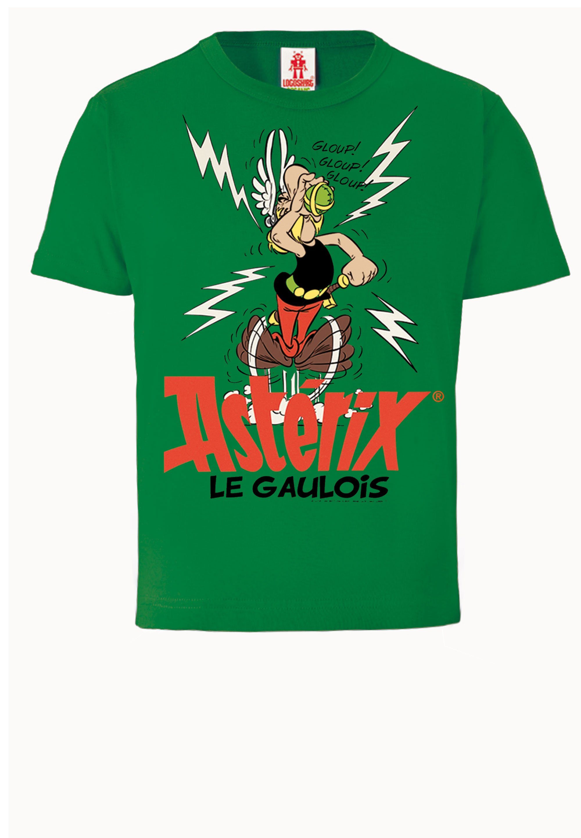 Print LOGOSHIRT Asterix le coolem T-Shirt Gaulois mit