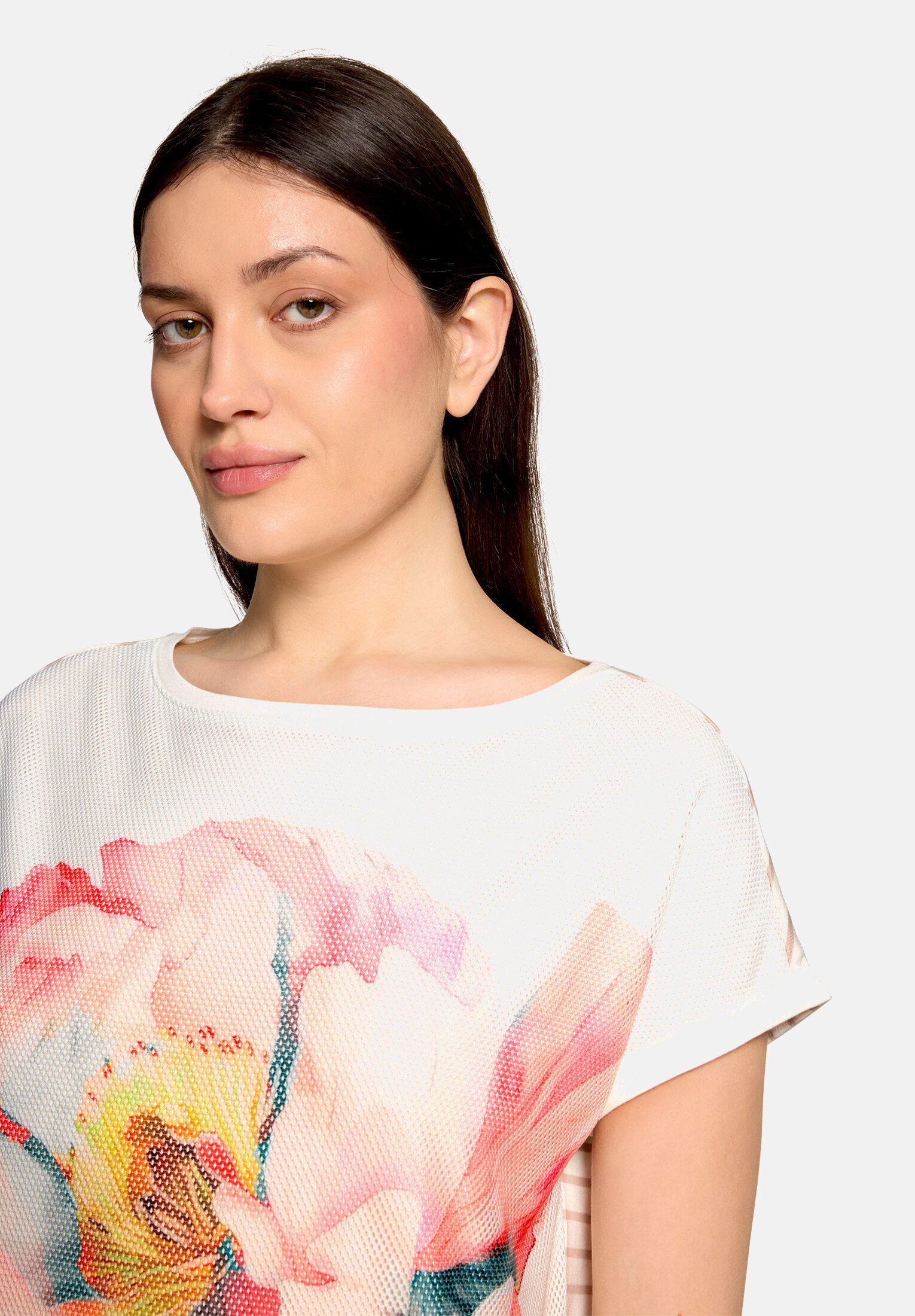 Betty Barclay Kurzarmshirt Damen mit Gummizug (1-tlg)