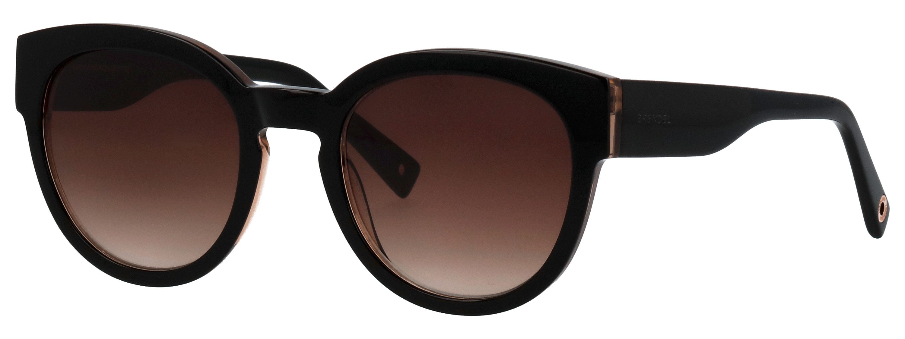 BRENDEL eyewear Sonnenbrille Modell 906202 Form Panto, Logoschriftzug auf Bügel, Kunststofffassung