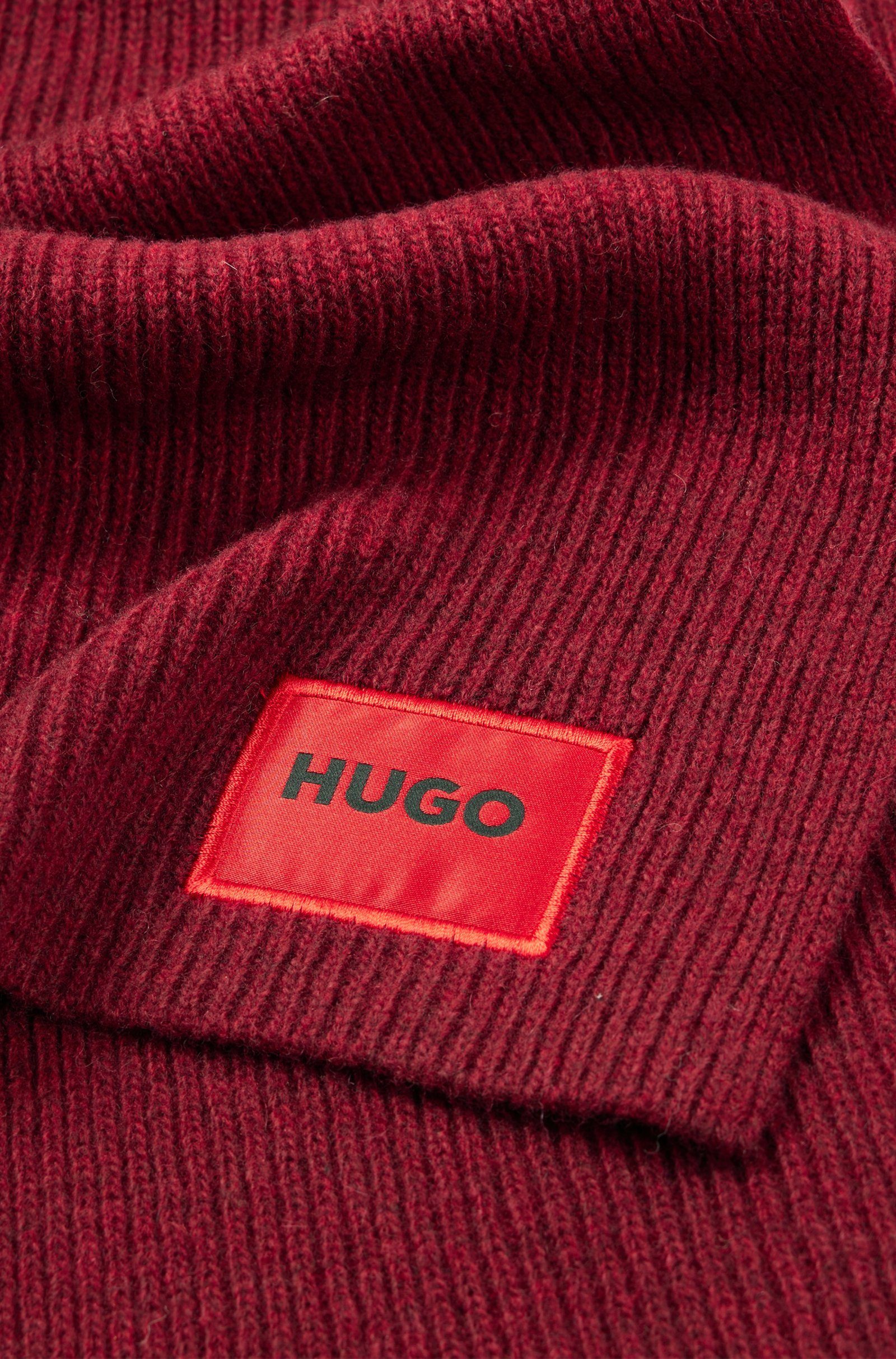 (604) HUGO (keine Angabe) keine Schal Angabe, Rot Zaff,