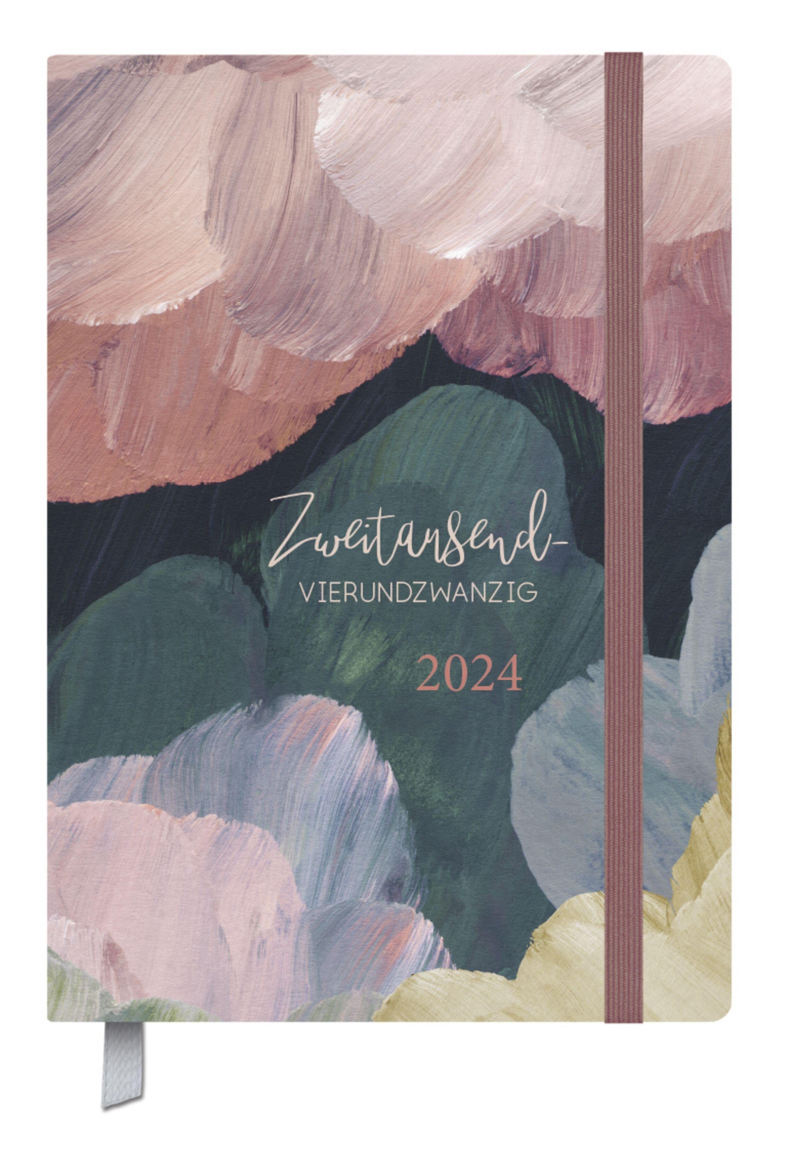 Korsch Verlag Terminkalender Terminkalender Campus Aquarell 18 Monate 2024/2025