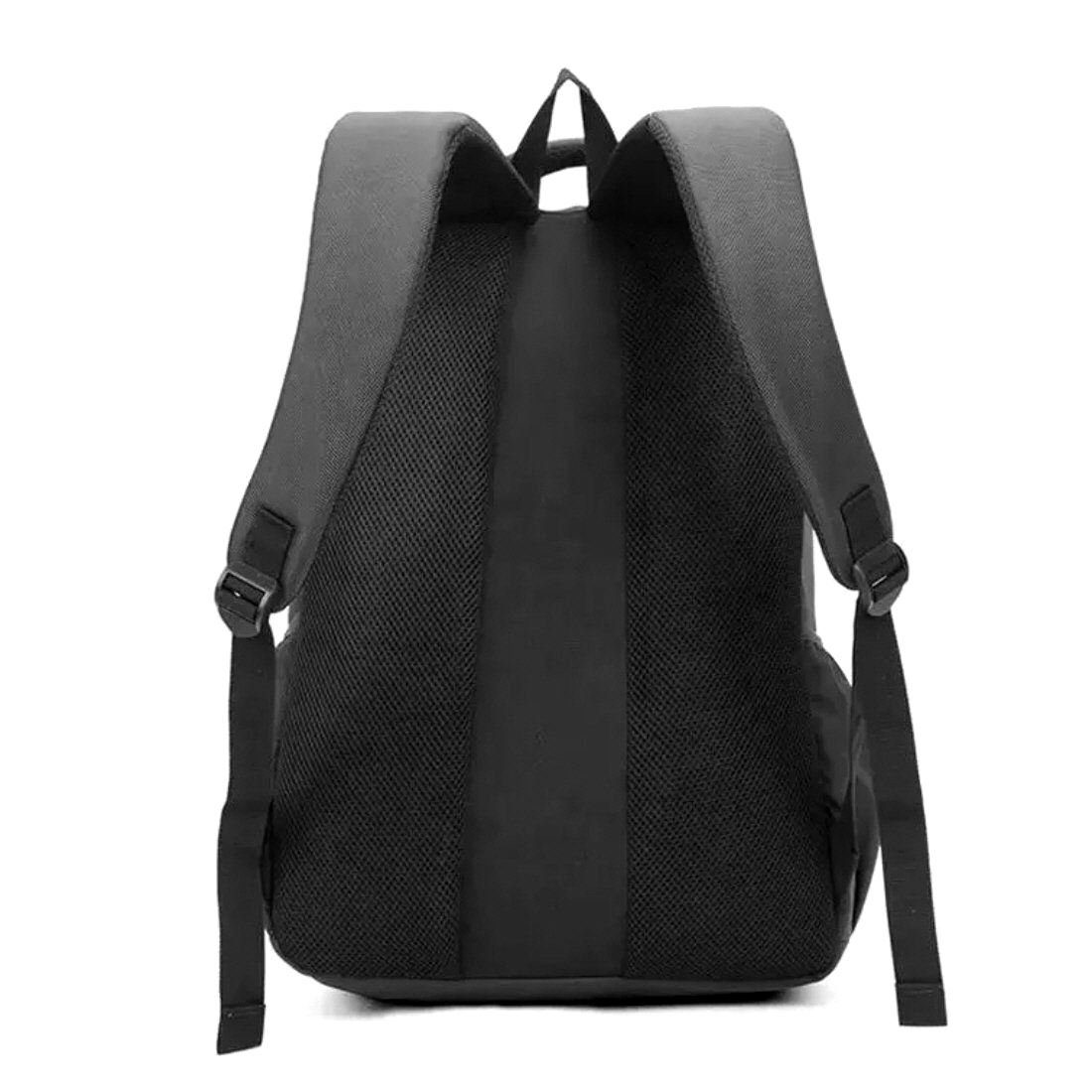 SHG Freizeitrucksack Schulrucksack Sportrucksack Backpack (schwarz), Notebook_Rucksack 15,6" Cityrucksack Laptoprucksack