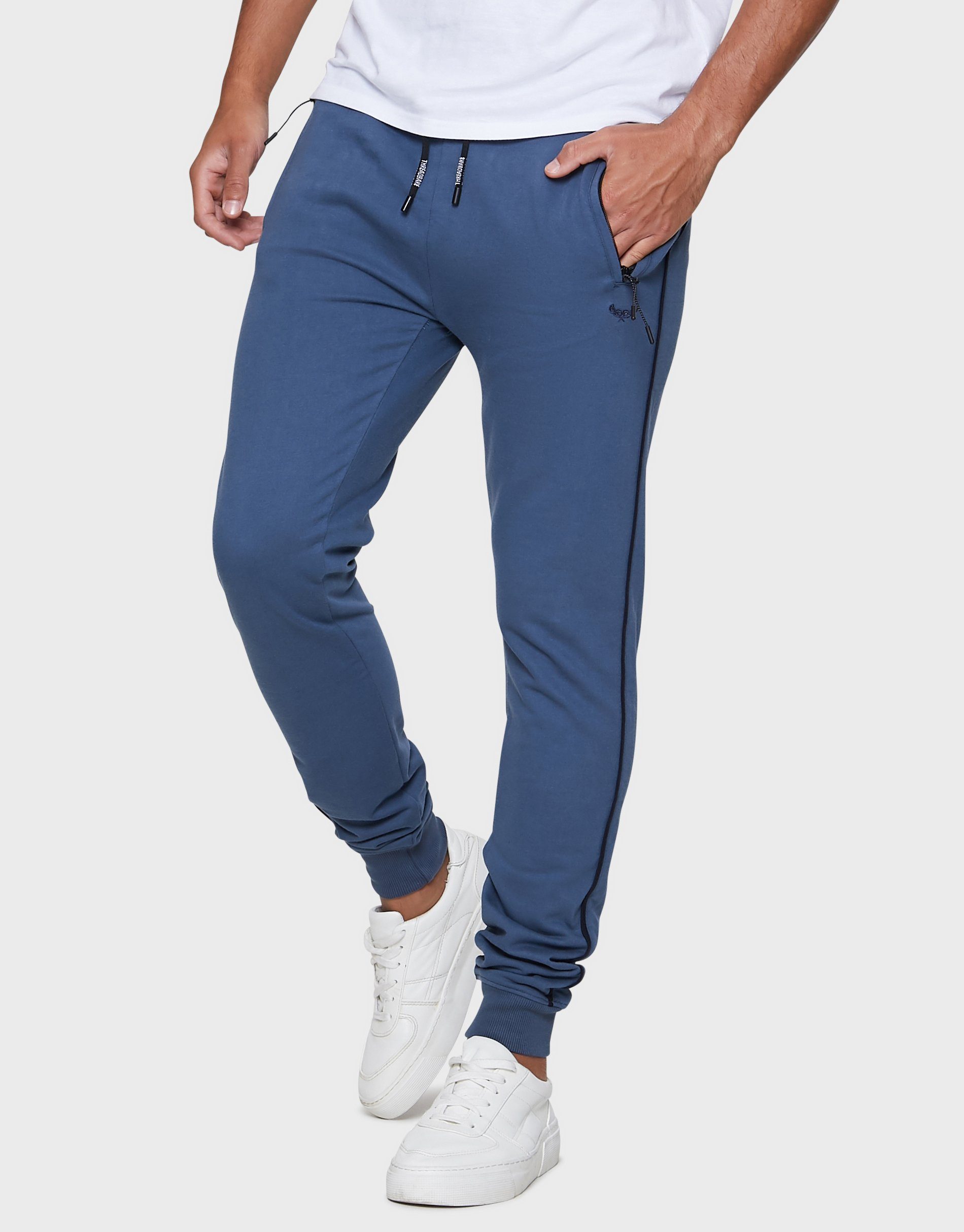 Threadbare Sweathose Morris Denim Blue