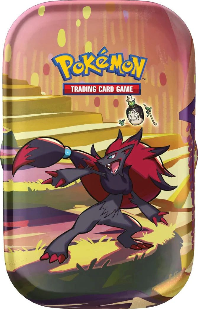 The Pokémon Company International Sammelkarte Pokémon - Karmesin & Purpur Nebel der Sagen Mini Tin (deutsch) zuf