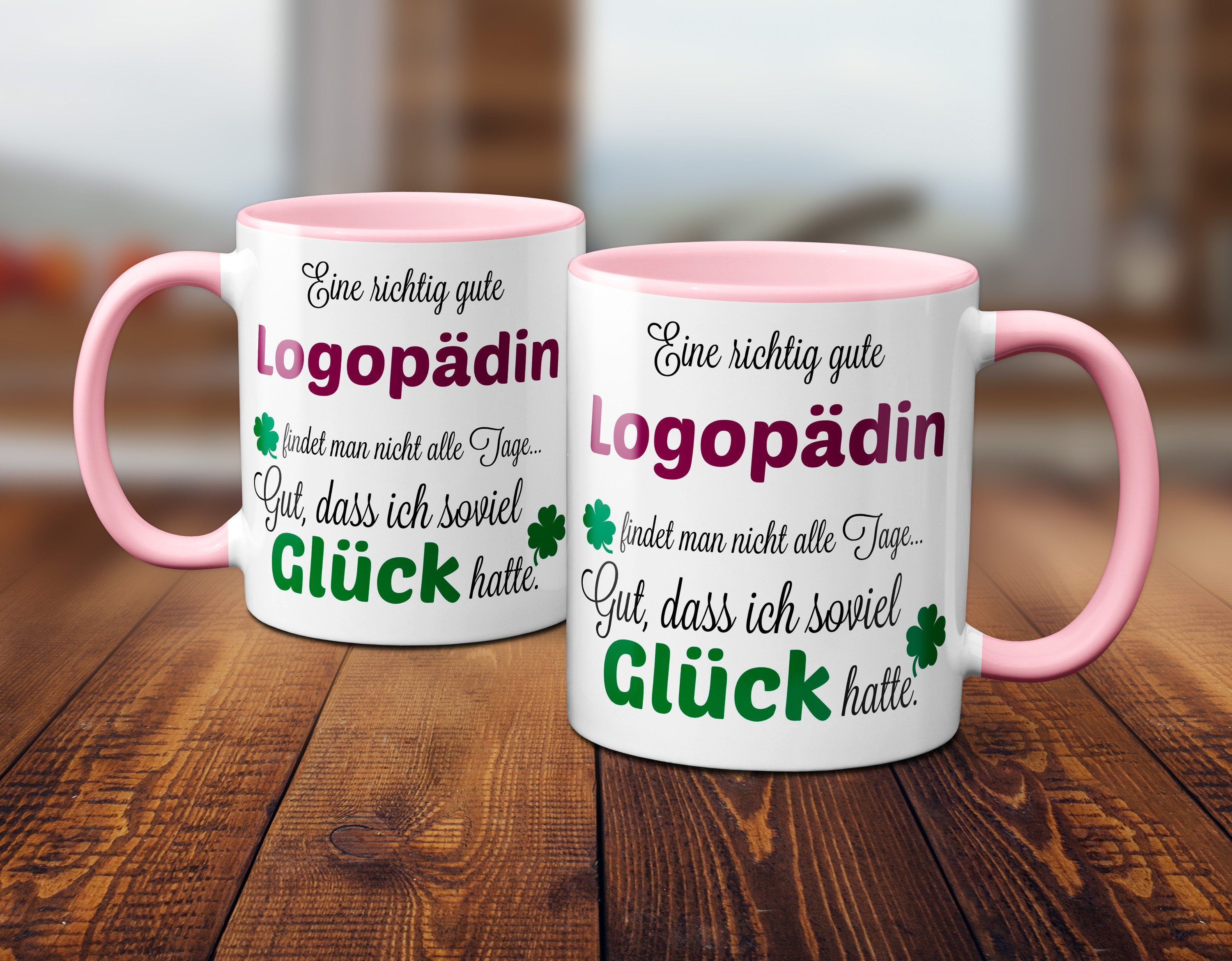 TASSENKING Tasse, Eine gute Logopädin... - Tasse -Kaffeebecher - Geschenk