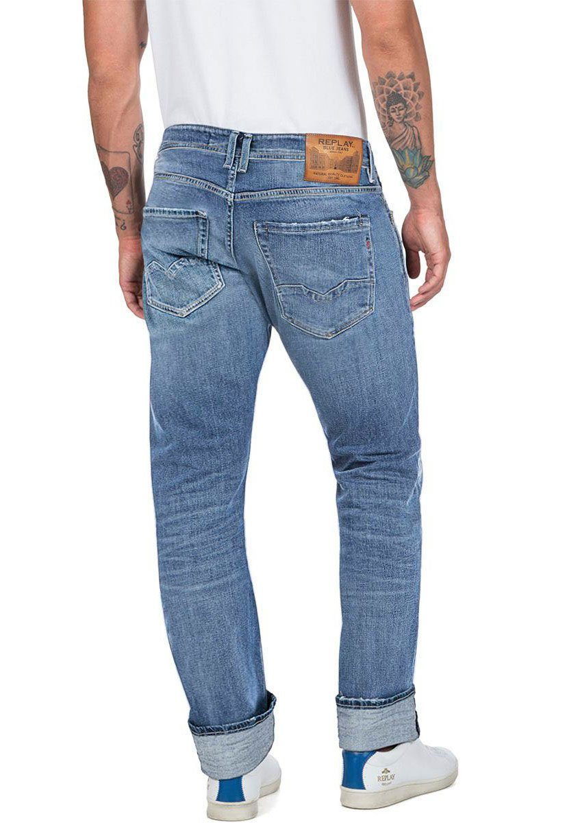 Replay Comfort-fit-Jeans medium blue Rocco
