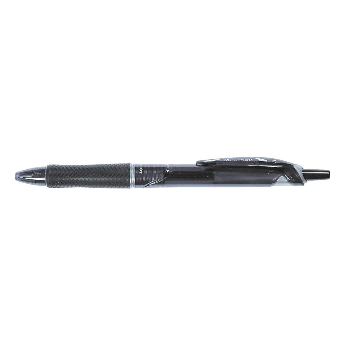 PILOT Kugelschreiber Acroball M, mit schwarz Gehäuse transparentem