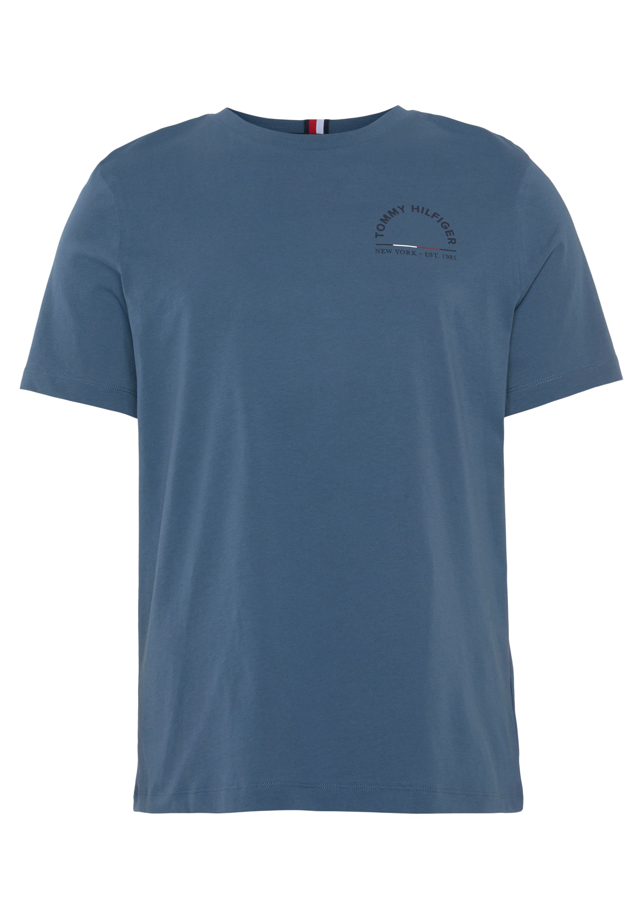 Tommy Hilfiger T-Shirt SHADOW HILFIGER REG TEE Blue Coast