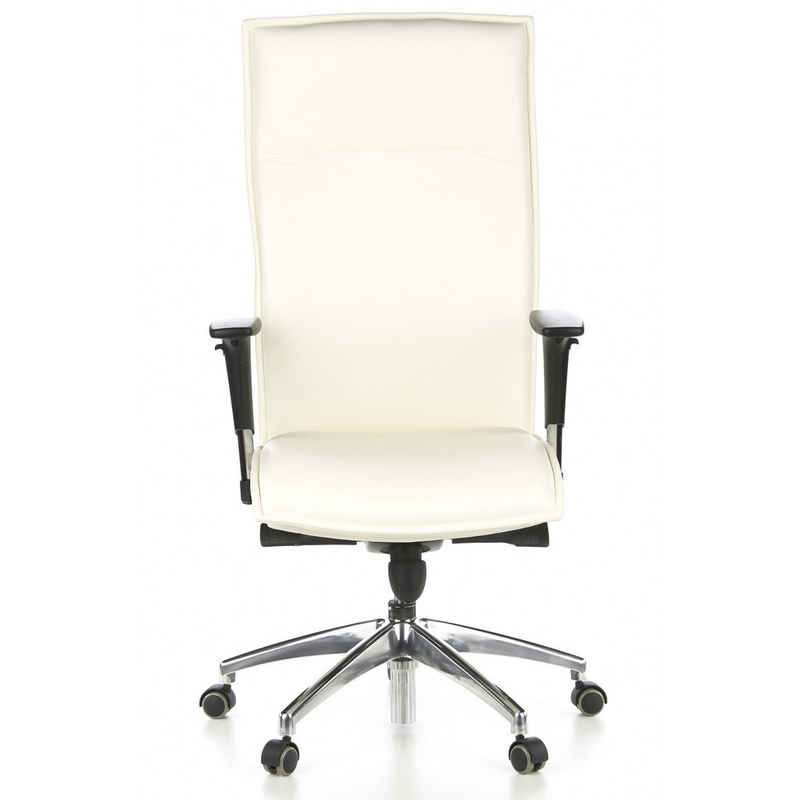 hjh OFFICE Drehstuhl Luxus Chefsessel MURANO 20 Leder (1 St), Bürostuhl ergonomisch