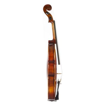 FAME Violine, FVN-118 Violine 1/4, Vollmassive Geige, Ebenholz-Garnitur, Brasilholz-Bogen, FVN-118 Violine 1/4, Vollmassive Geige, Ebenholz-Garnitur