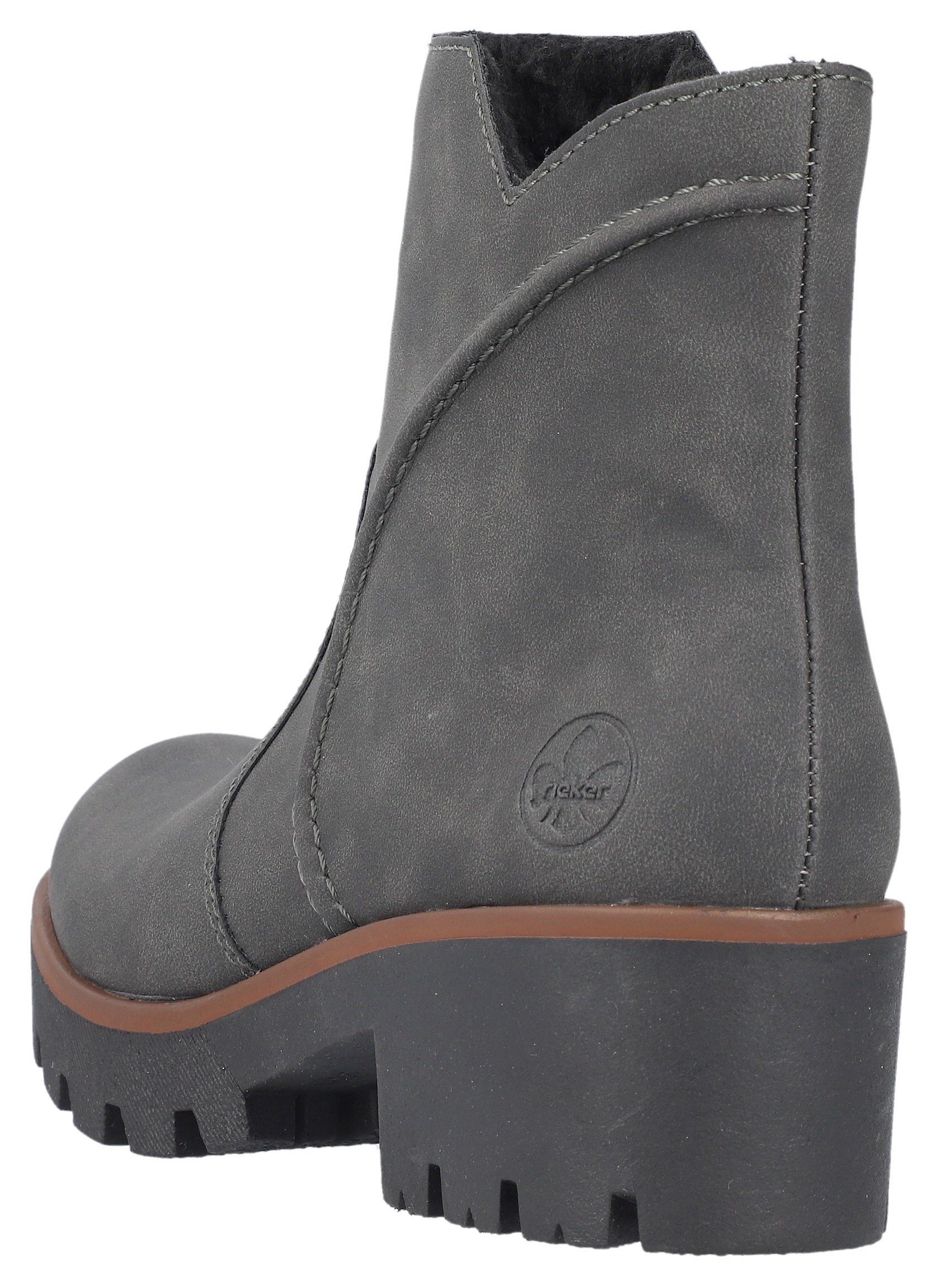 Rieker Winterstiefelette mit Innen-Reißverschluss für leichten Einschlupf günstig online kaufen