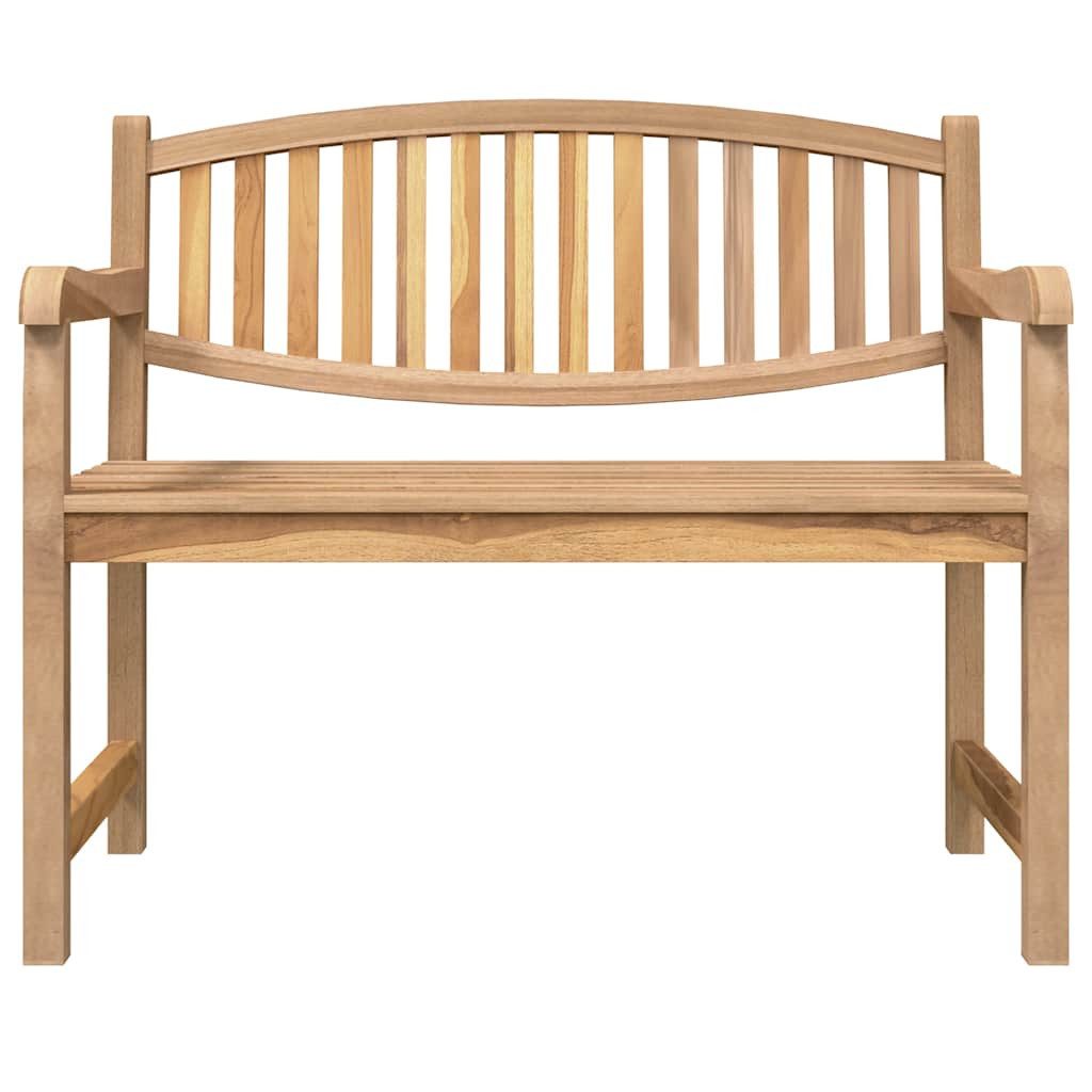 furnicato Gartenbank aus Naturholz 114 x 59 x 87 cm in Holzoptik