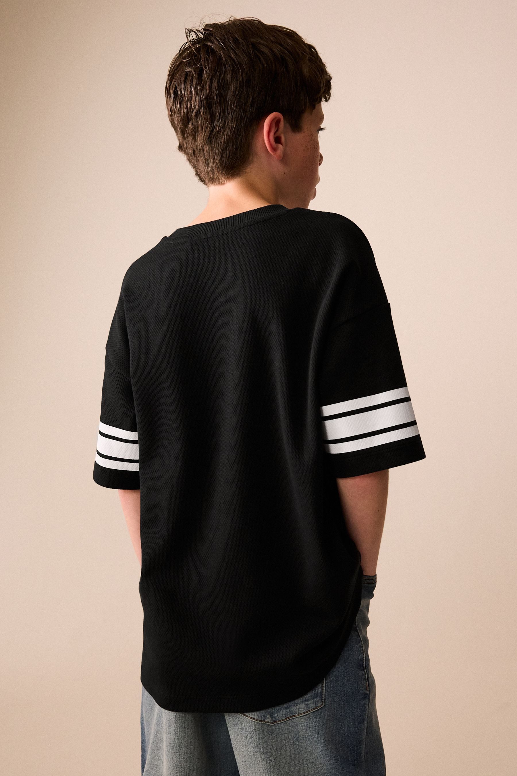 Next T-Shirt Relaxed Fit T-Shirt, Varsity (1-tlg)