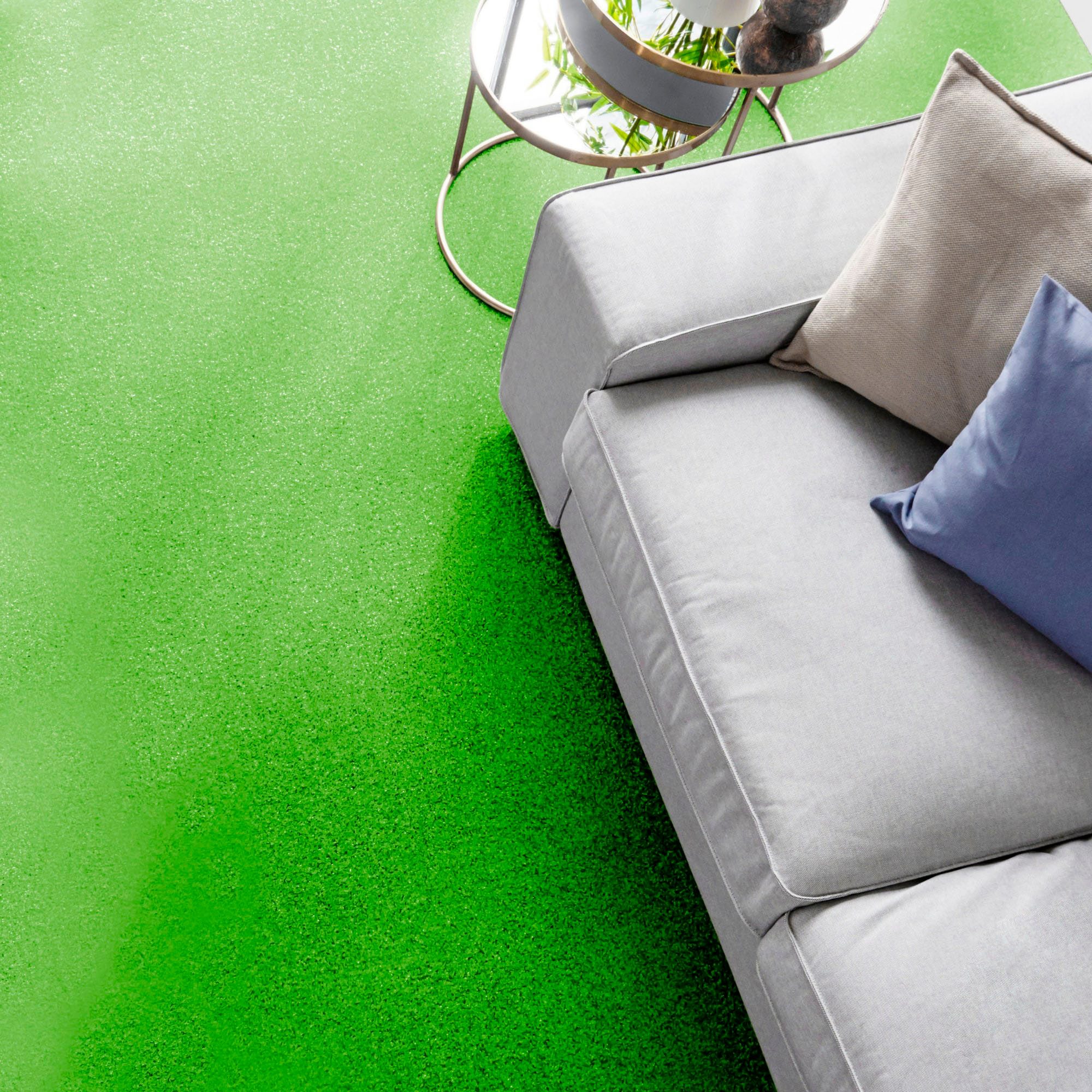 Andiamo Teppichboden Kira, Velours, Made in Belgium, rechteckig, Höhe: 8 mm, Uni Farben, Breite 400 cm, strapazierfähig, pflegeleicht, Wohnzimmer