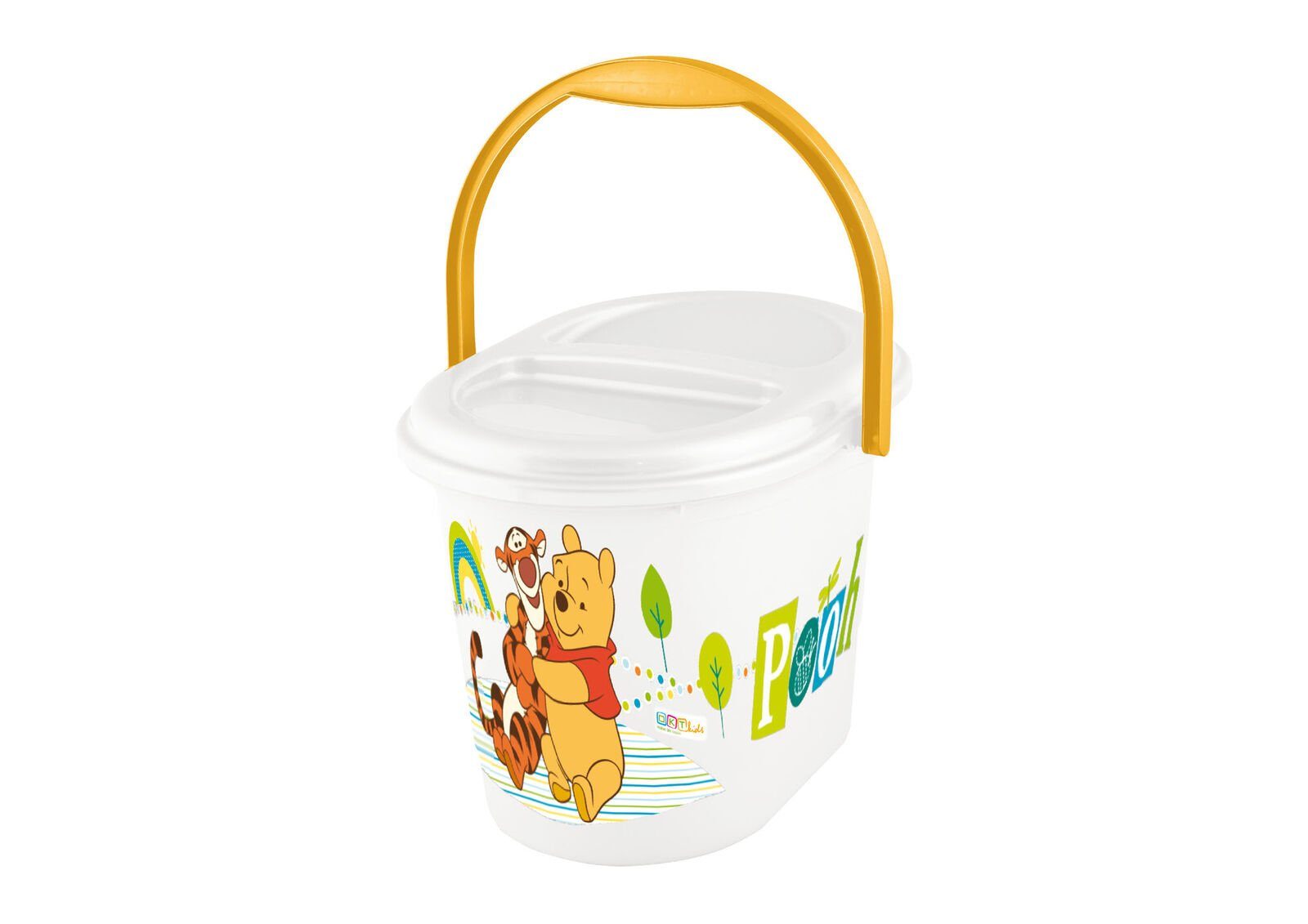 KiNDERWELT Babybadewanne 7er Set Badewanne Winnie mit und (7er Ablaufstöpsel mehr, Disney XXL Pooh Set)