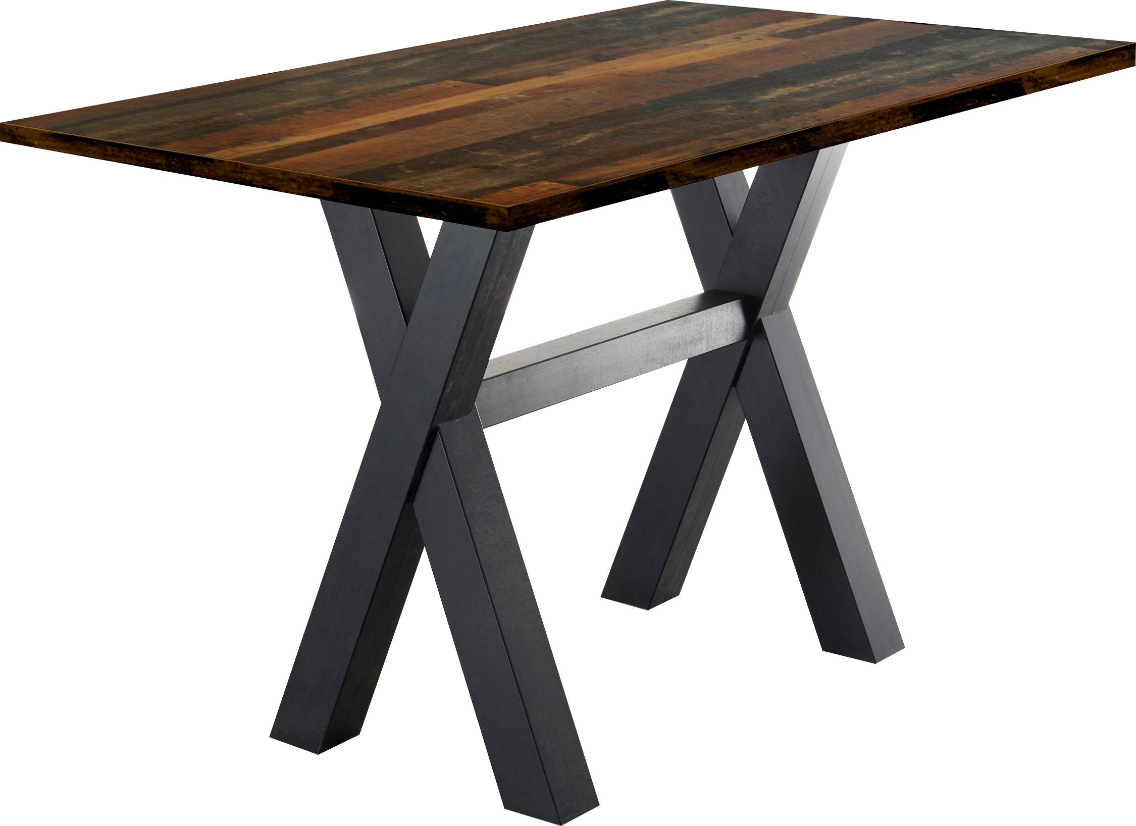 Mäusbacher Bartisch, Gestell in X-Form (Breite günstig online kaufen