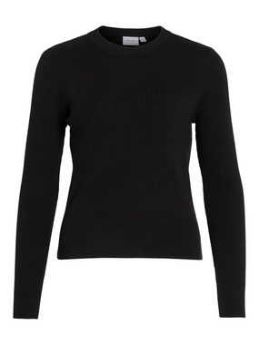 Vila Rundhalspullover VICOMFY O-NECK L/S KNIT TOP/SU - NOOS