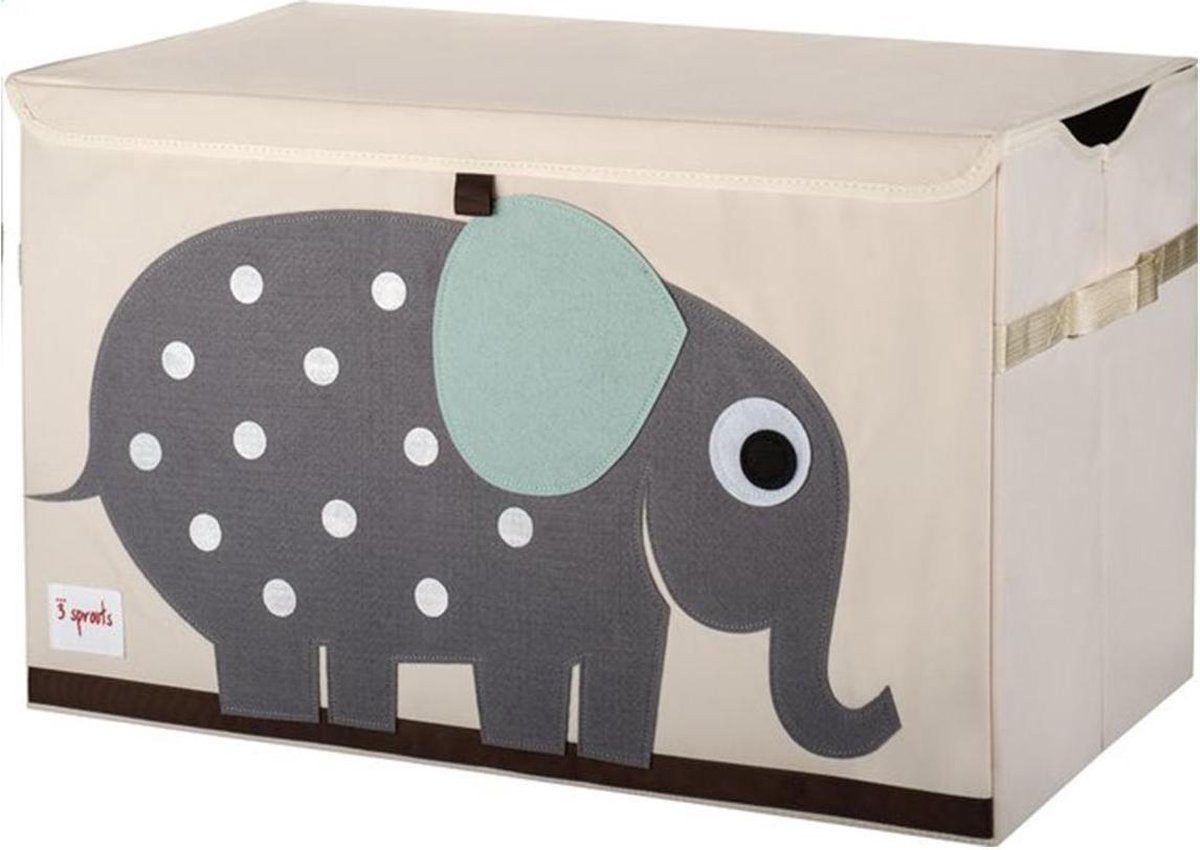 3 Sprouts Aufbewahrungsbox Spielzeugkiste Elefant (1 St)