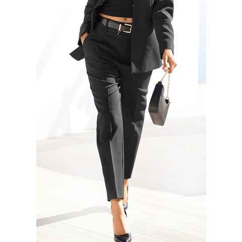 LASCANA Anzughose in trendiger 7/8-Länge, elegante Stoffhose, Business-Look