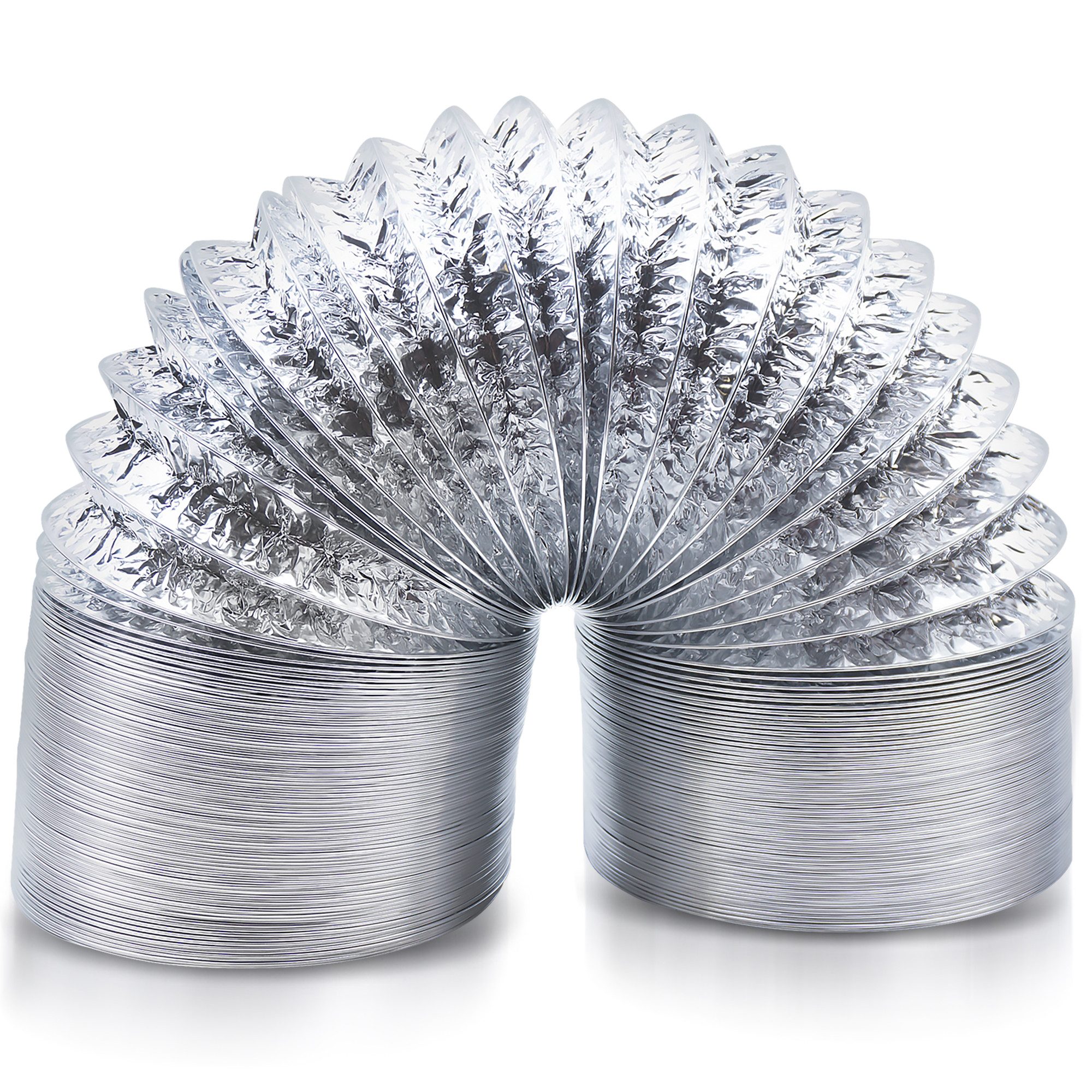 VIOKS Montagezubehör Dunstabzugshaube Abluftschlauch 5m 150erR Luftführungssystem, für Dunstabzugshaube