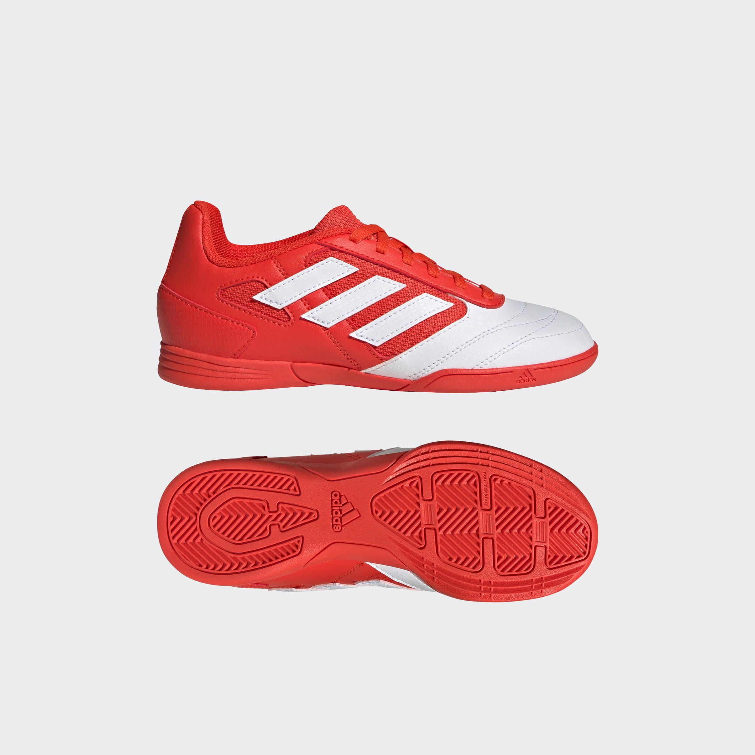 Orange SUPER / SALA Fußballschuh 2 IN Bold adidas / White Cloud Performance Bold Gold