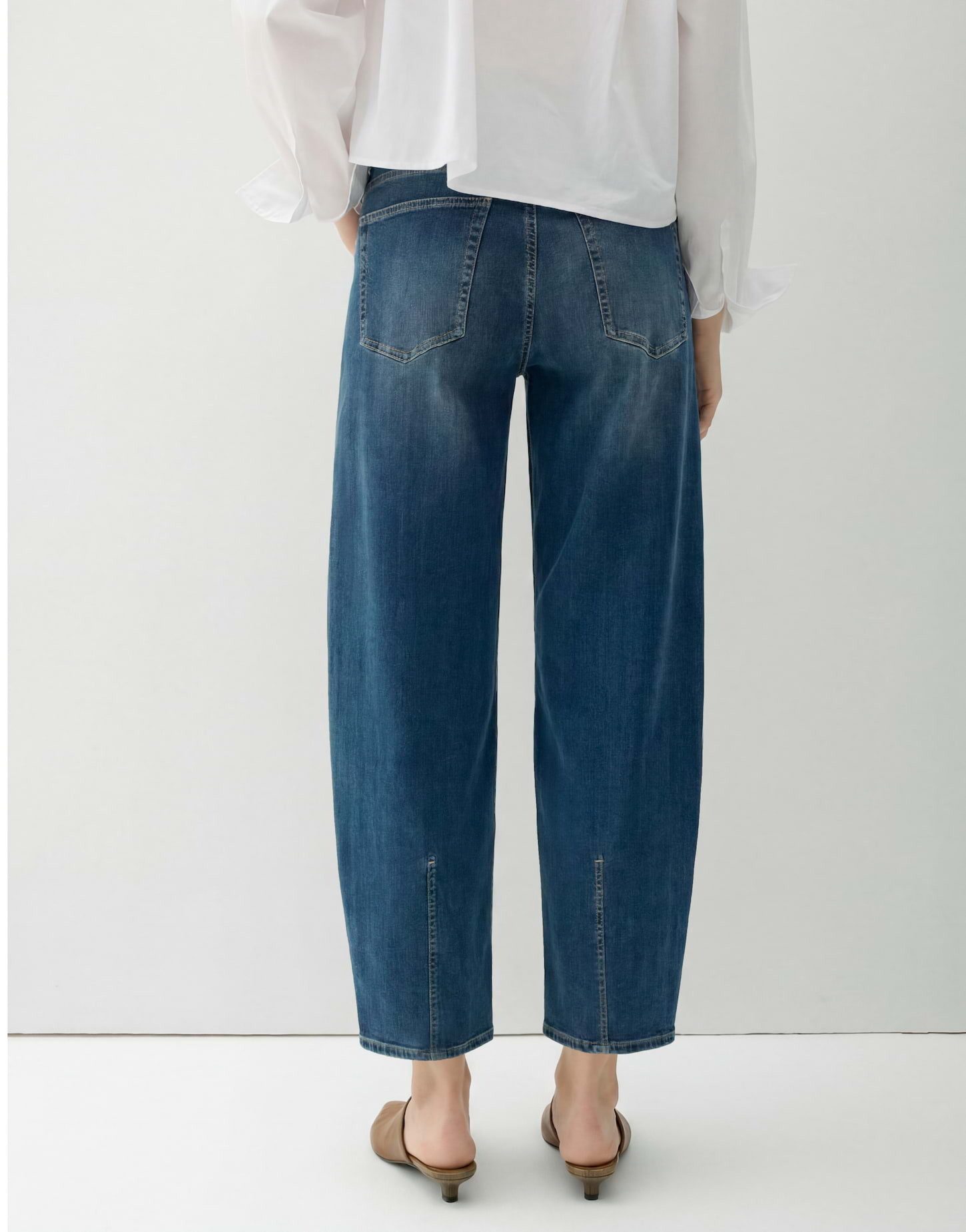 OPUS PANTS Relax-fit-Jeans Meni coupe lässige Silhouette, weiche Stretchqualität
