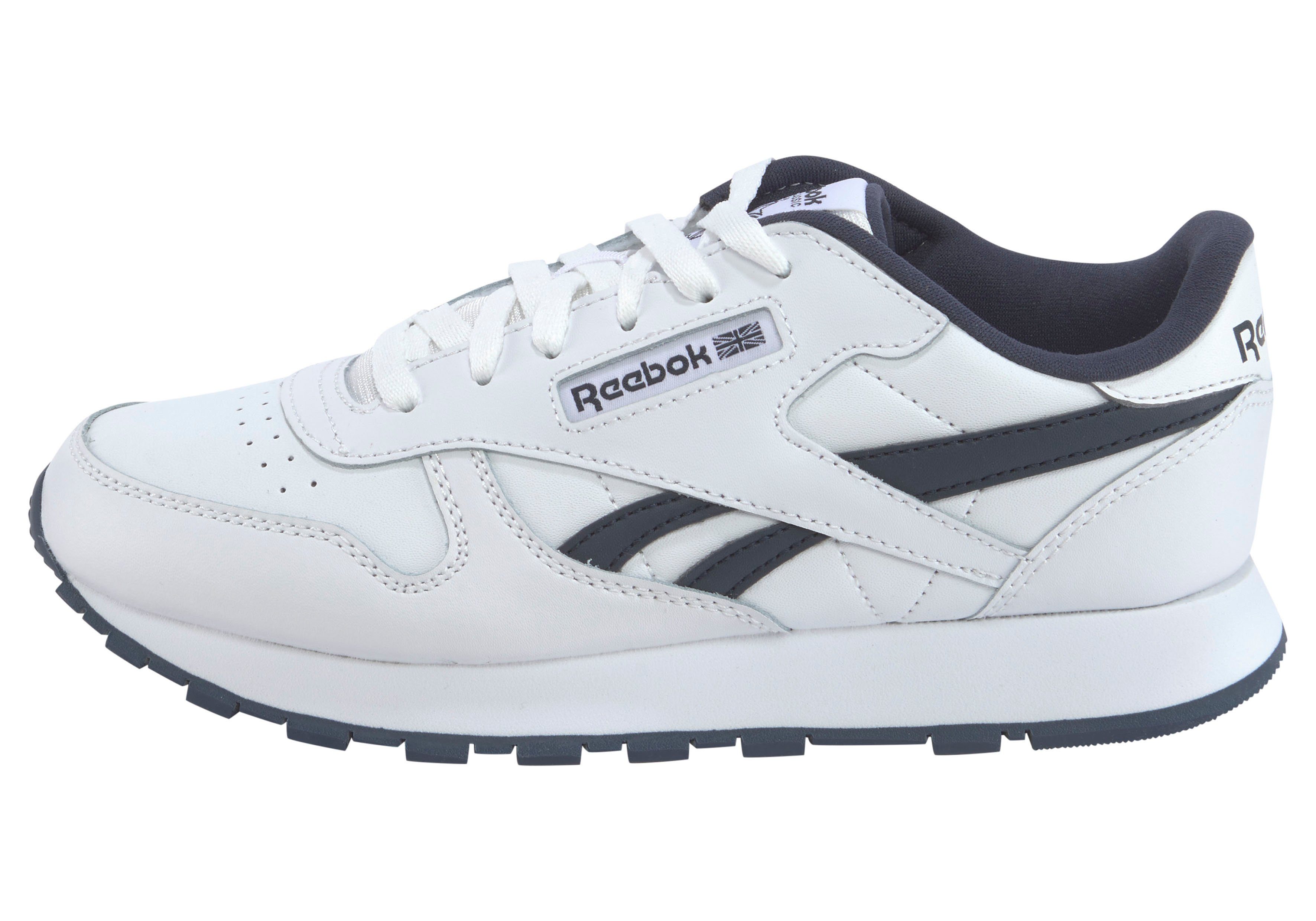 Reebok Classic CLASSIC weiß-schwarz LEATHER Sneaker