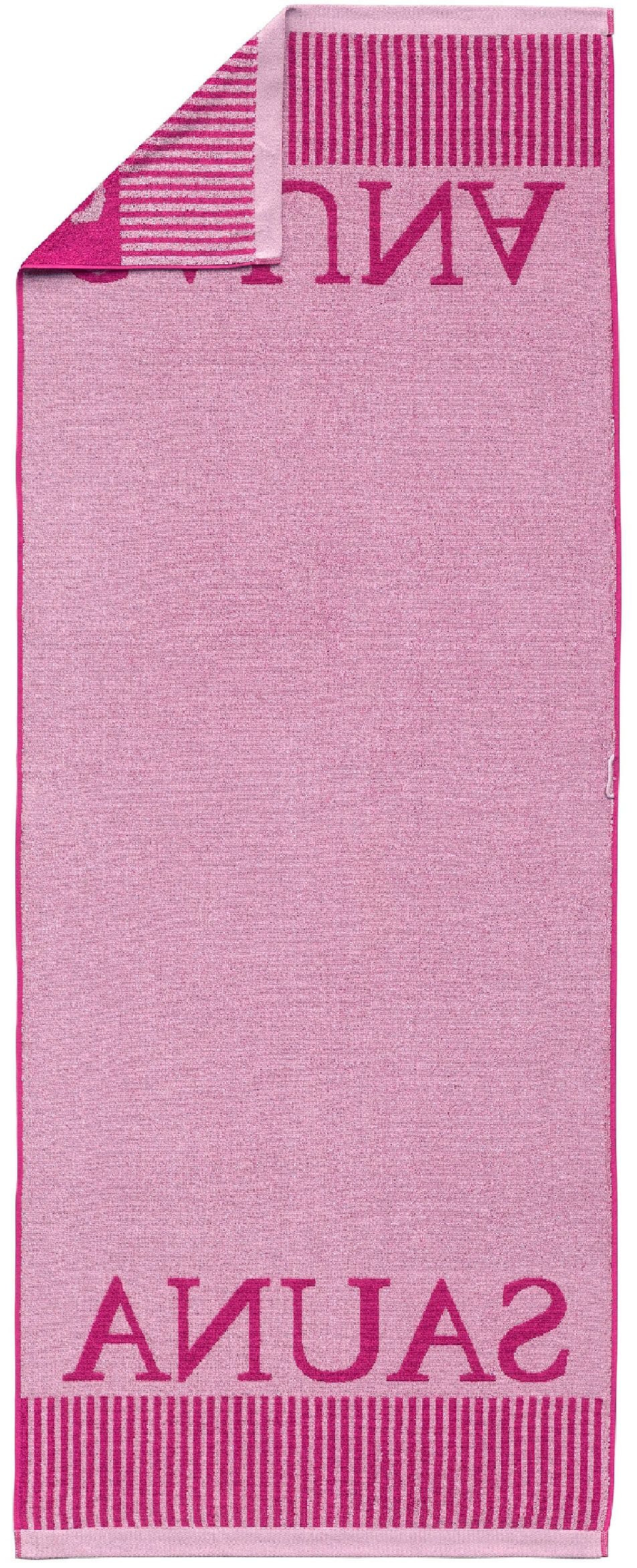 Schiesser Saunatuch Rom aus garngefärbtem, kuschelweichem Baumwollfrottier, Frottier (1-St), Made in Green