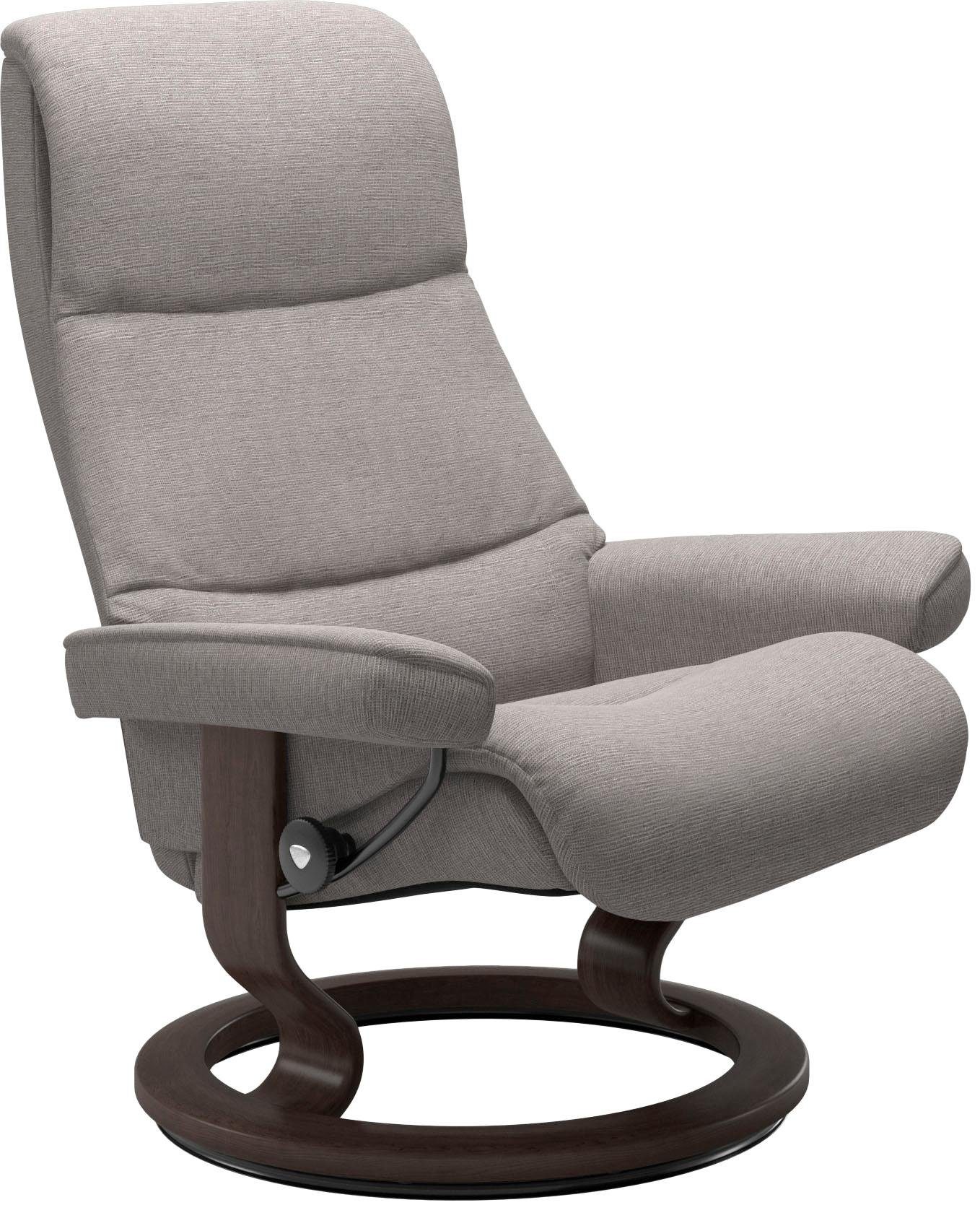 Stressless® Relaxsessel View, mit Classic Base, Größe Wenge M,Gestell