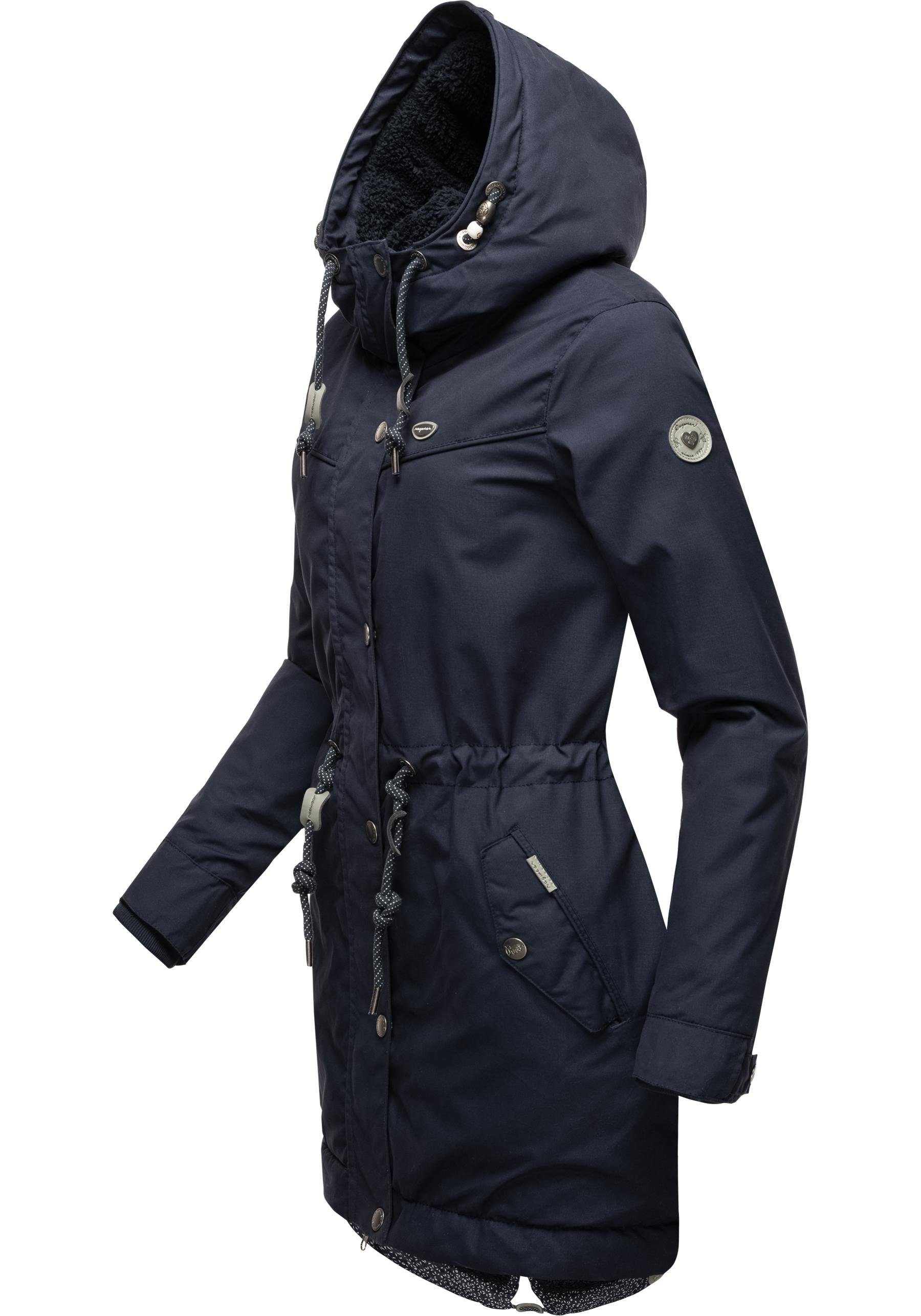 Ragwear Winterjacke YM-Canny stylischer Damen Kurzmantel günstig online kaufen