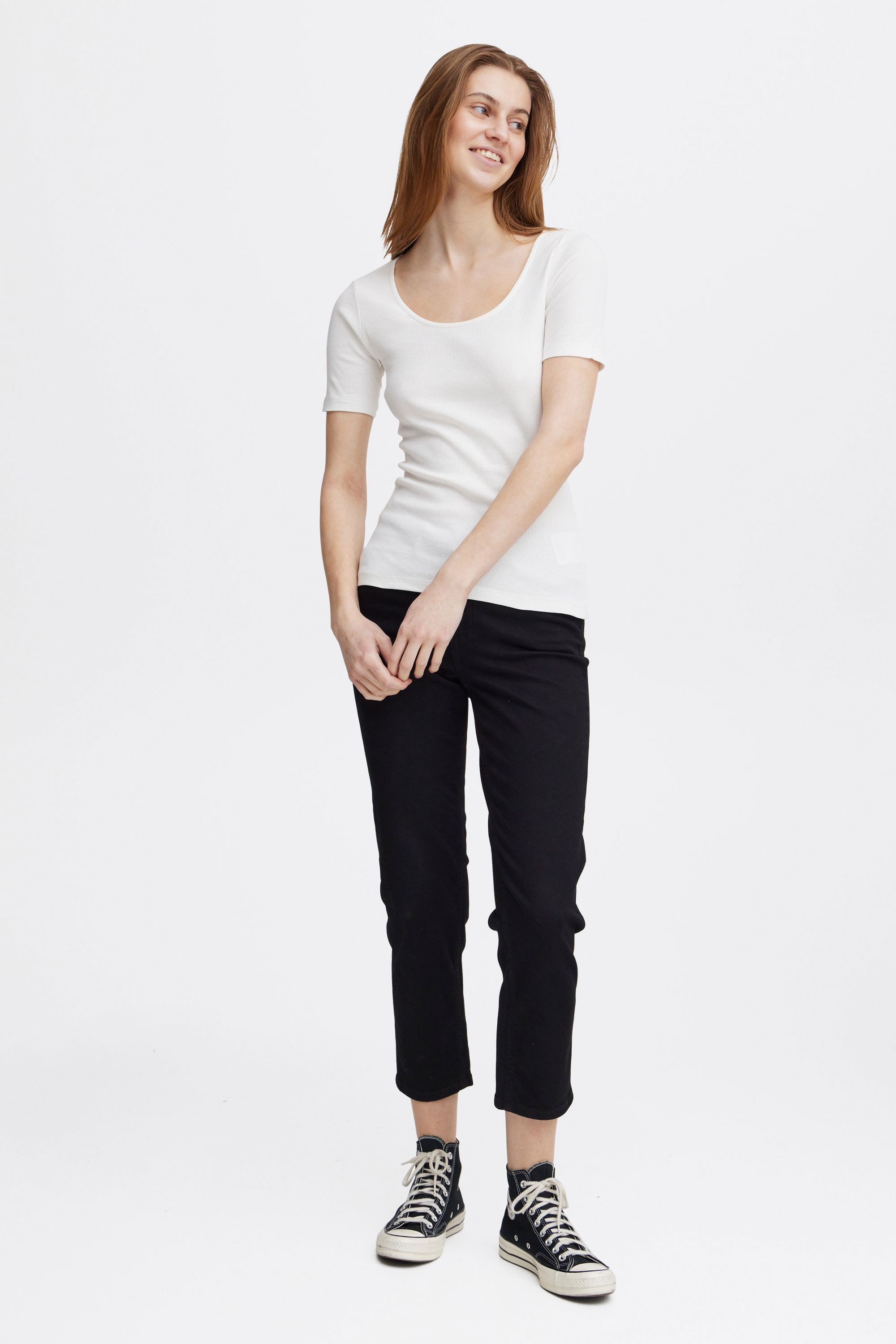 OXMO T-Shirt OXIsan 2er-Pack Basic T-Shirt aus Rippstoff günstig online kaufen