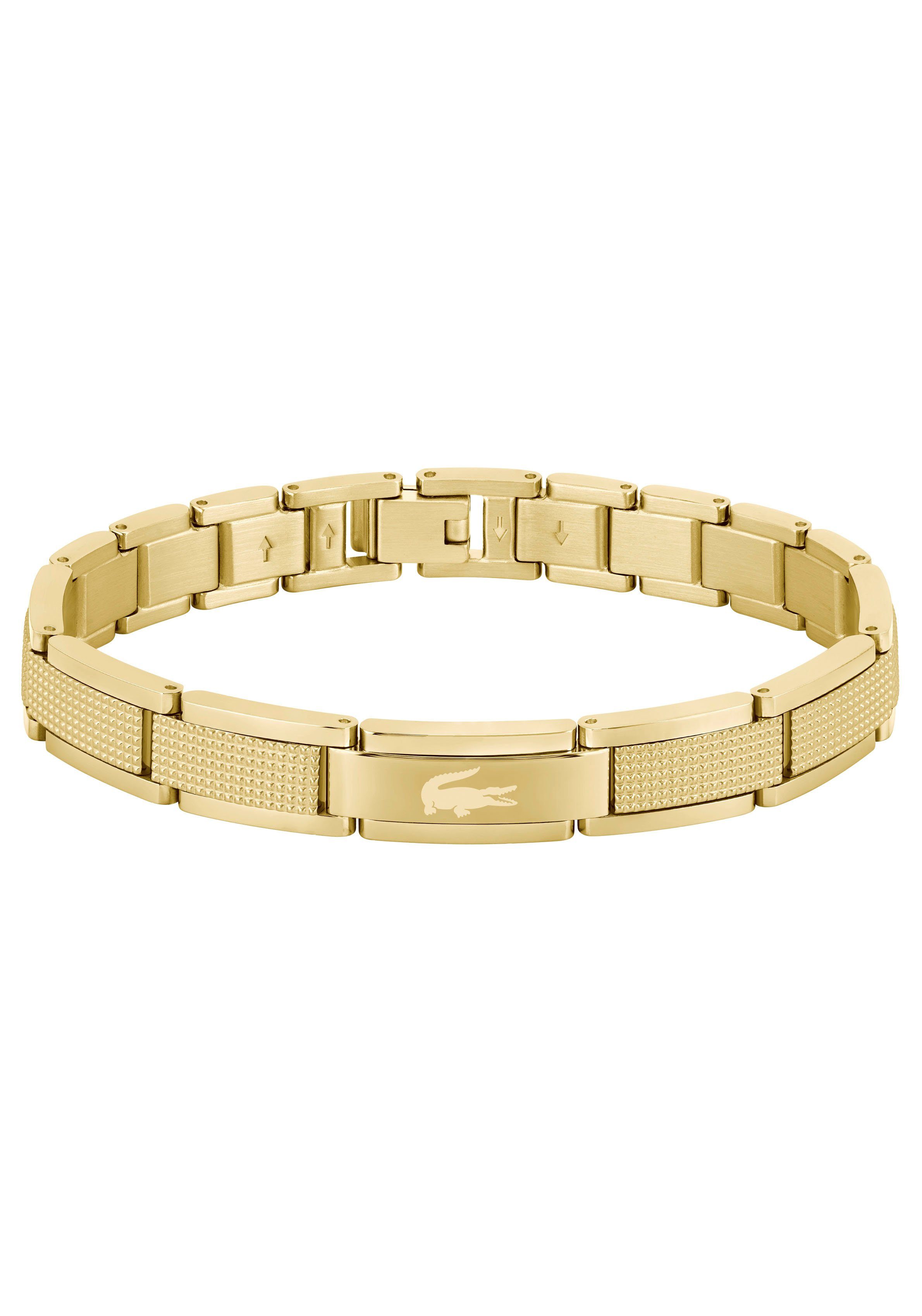 Lacoste Armband Schmuck Edelstahl Armschmuck Gliederarmband STENCIL