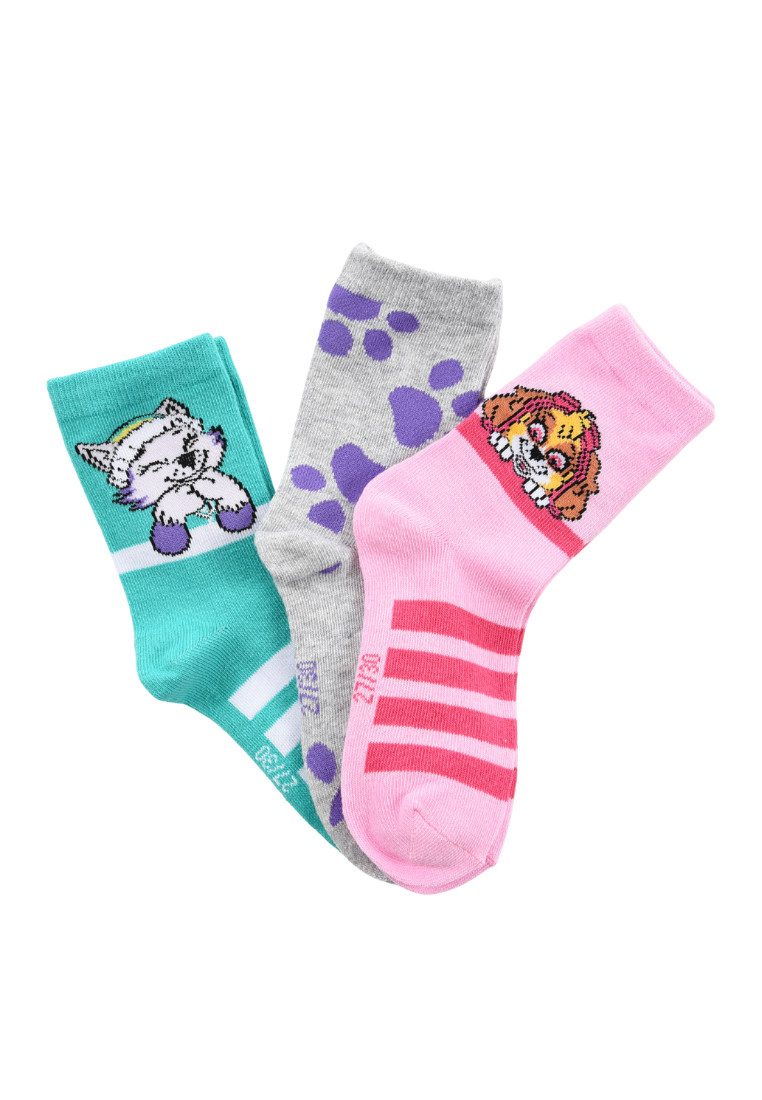PAW PATROL Socken Mädchen Socken 6er Pack Skye Everest (6-Paar)