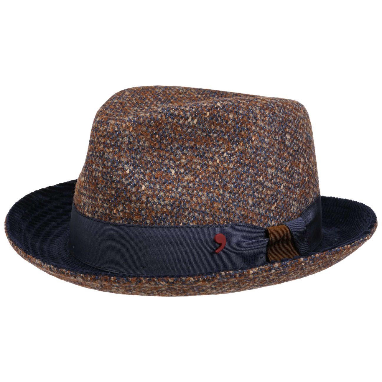 Alfonso D´Este Outdoorhut (1-St) Tweedhut mit Futter, Made in Italy