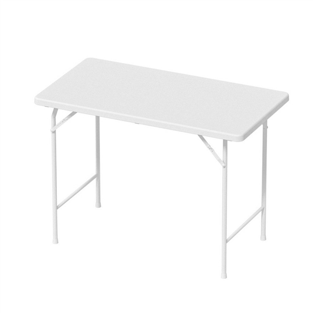 GarveeMore Schreibtisch Klapptisch - Tragbarer, Kunststoff Esstisch